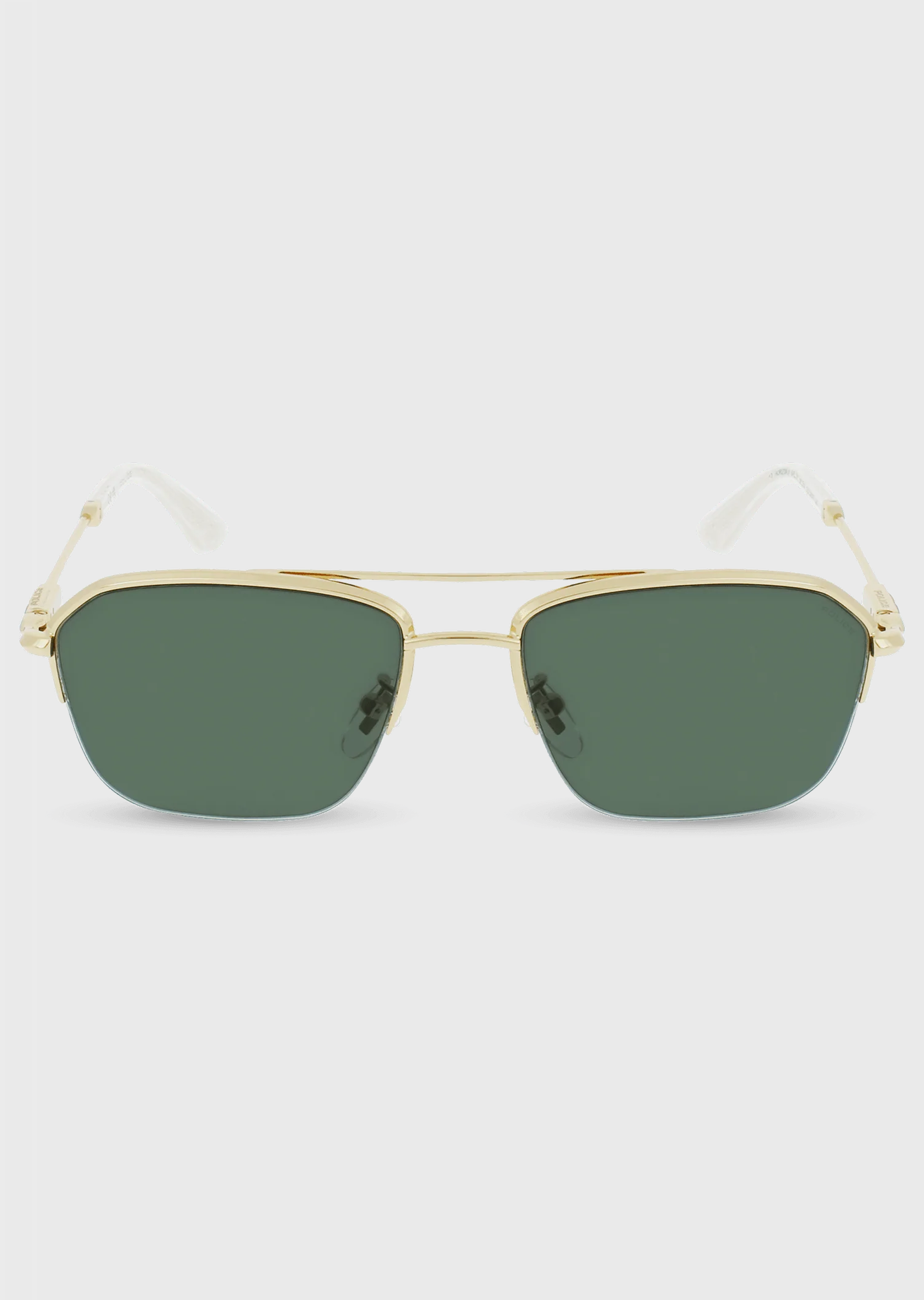 Police top sunglasses green