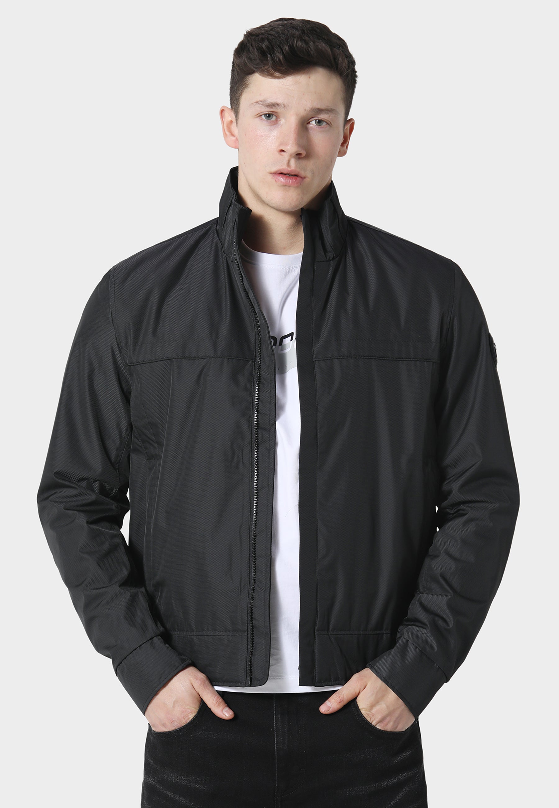 Stroud Black Jacket – 883 Police