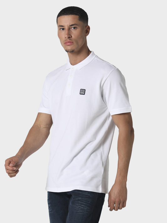 Elect White Polo Shirt
