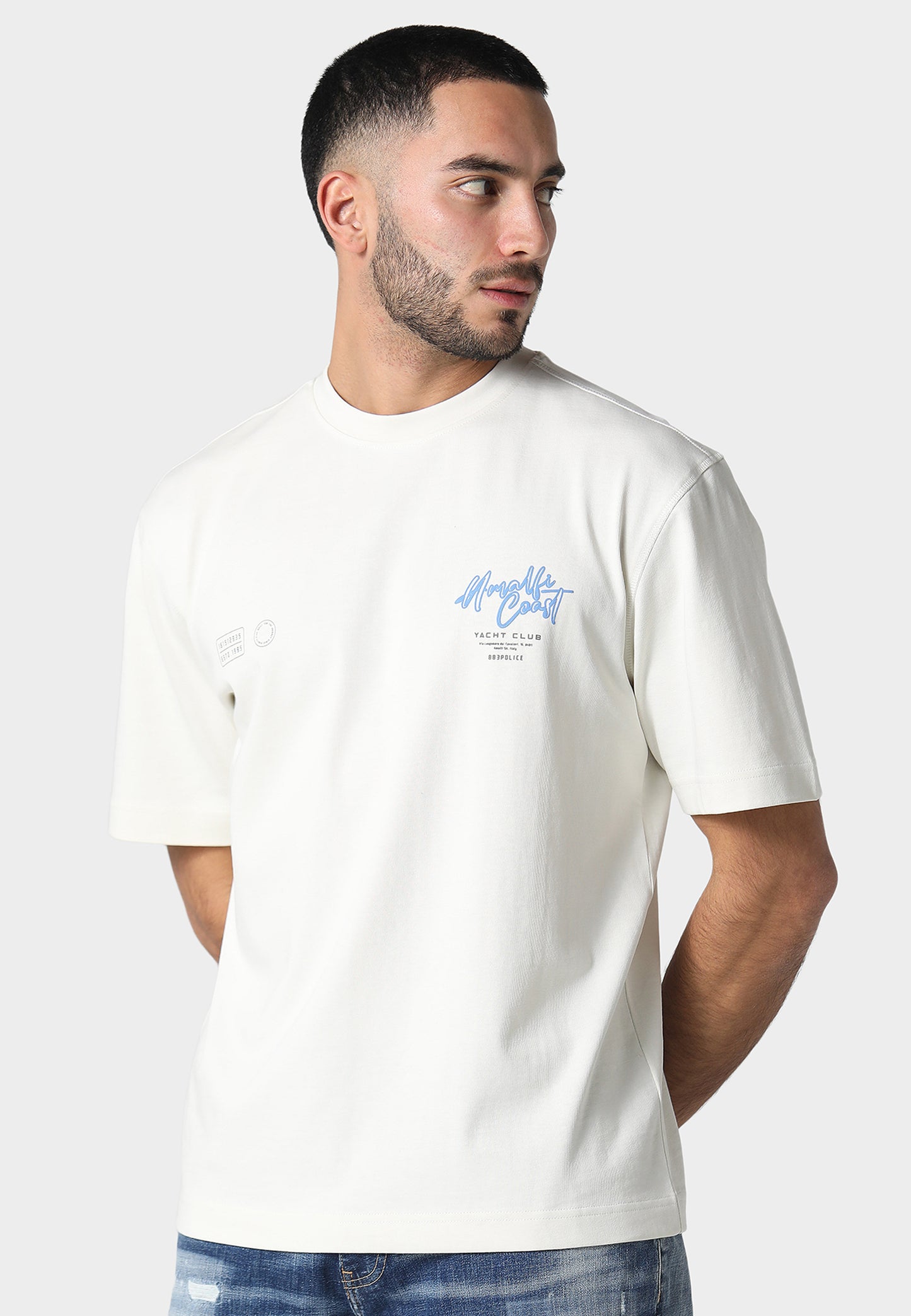 Amalfi Bone White T-Shirt