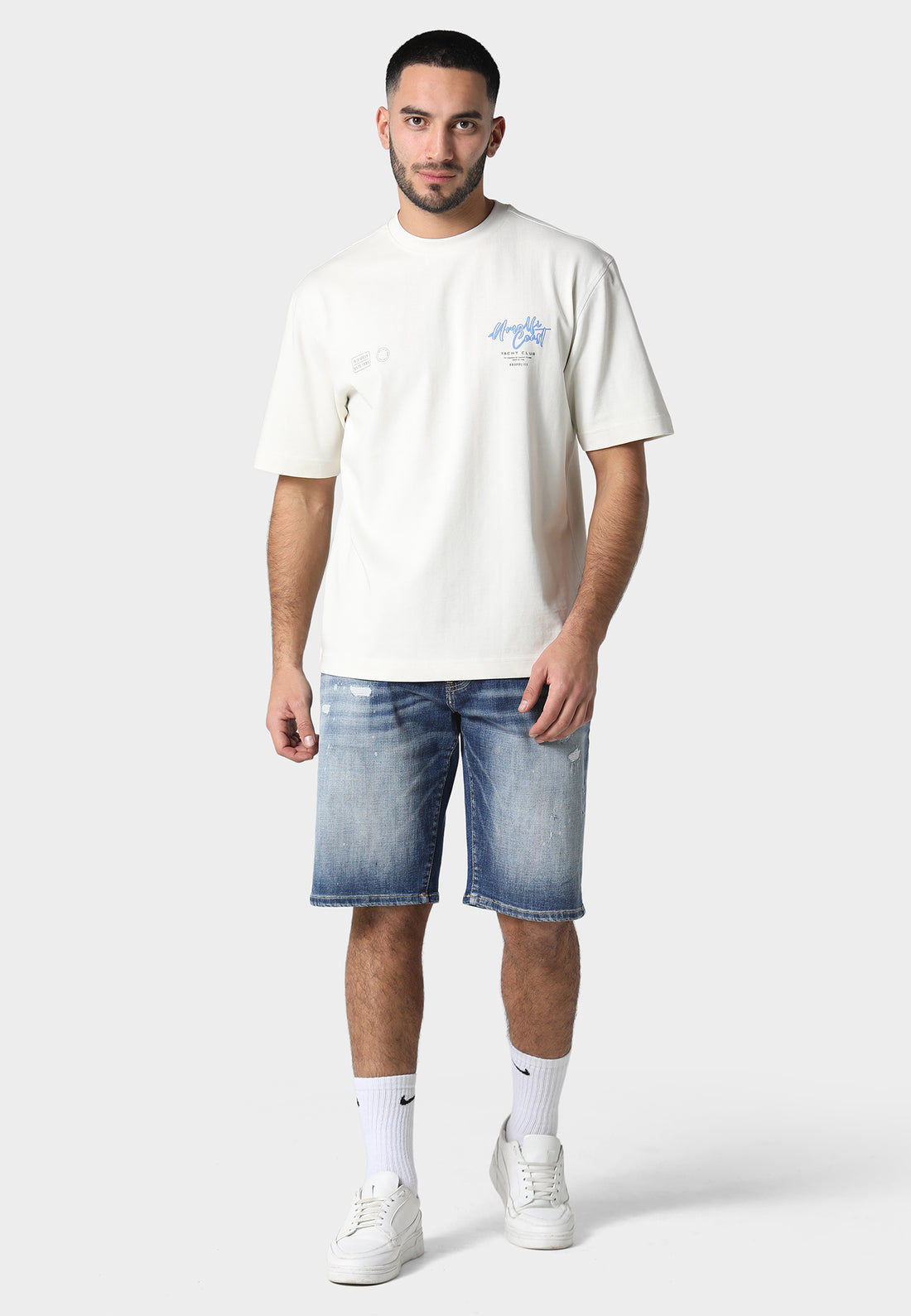 Amalfi Bone White T-Shirt