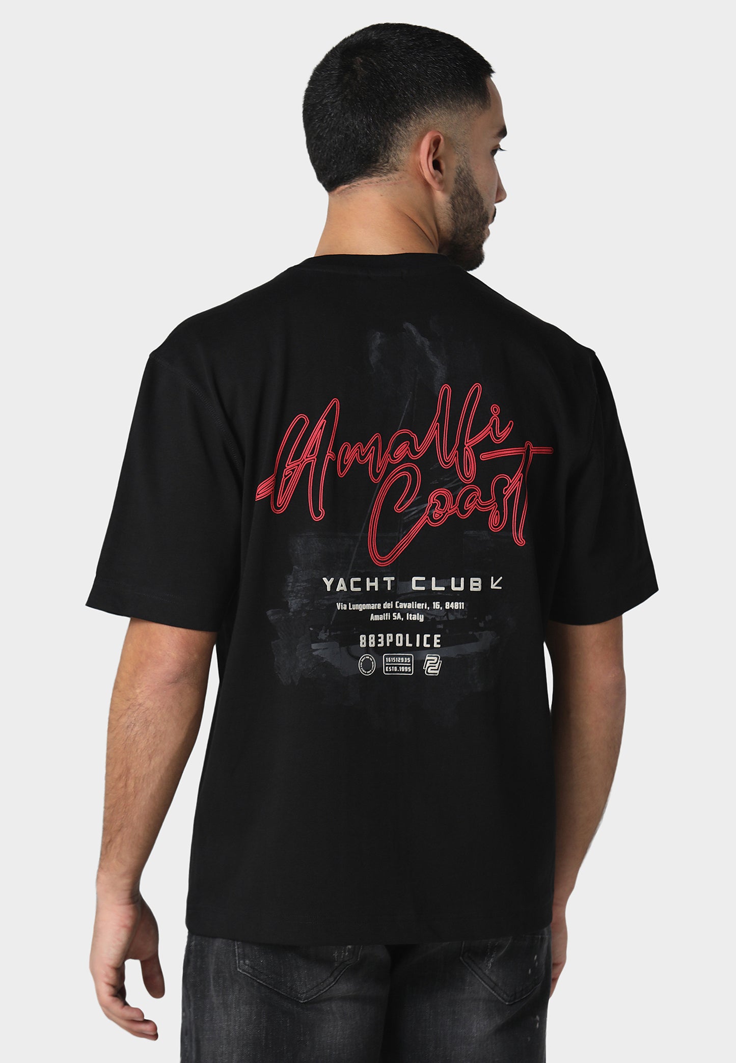 Amalfi Black T-Shirt