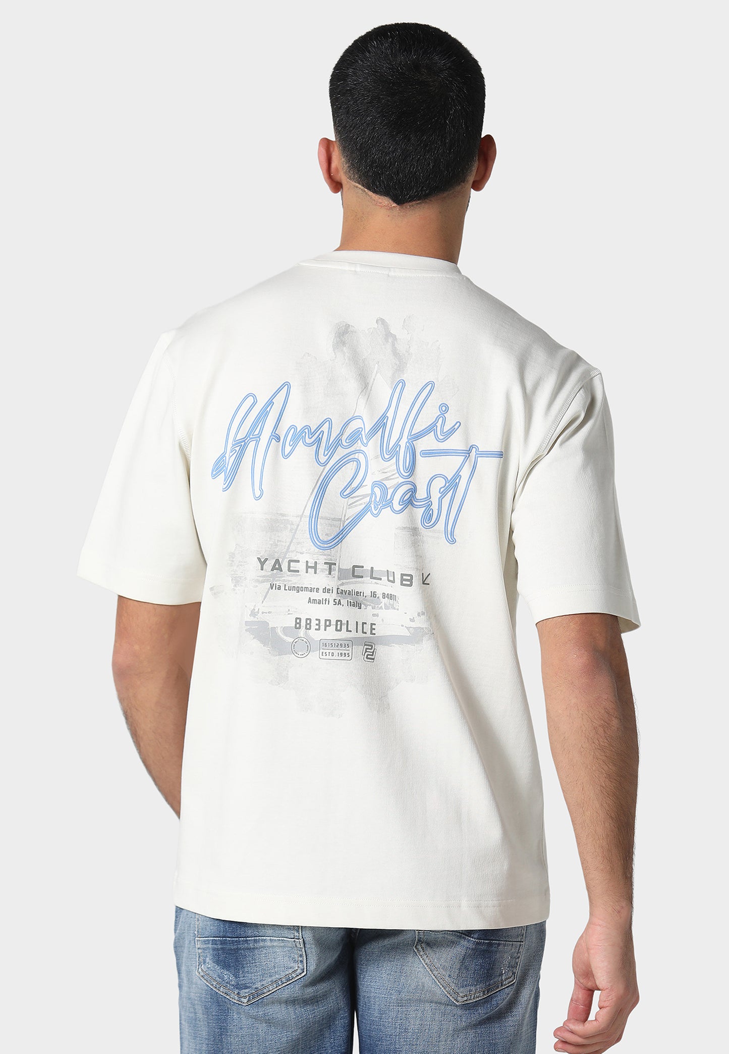 Amalfi Bone White T-Shirt