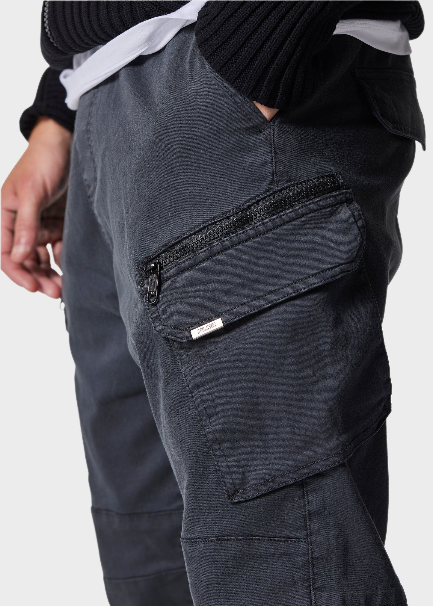 Coyner Charcoal Cargo Pants