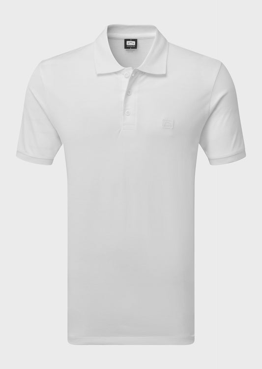 Tribute White Polo Shirt