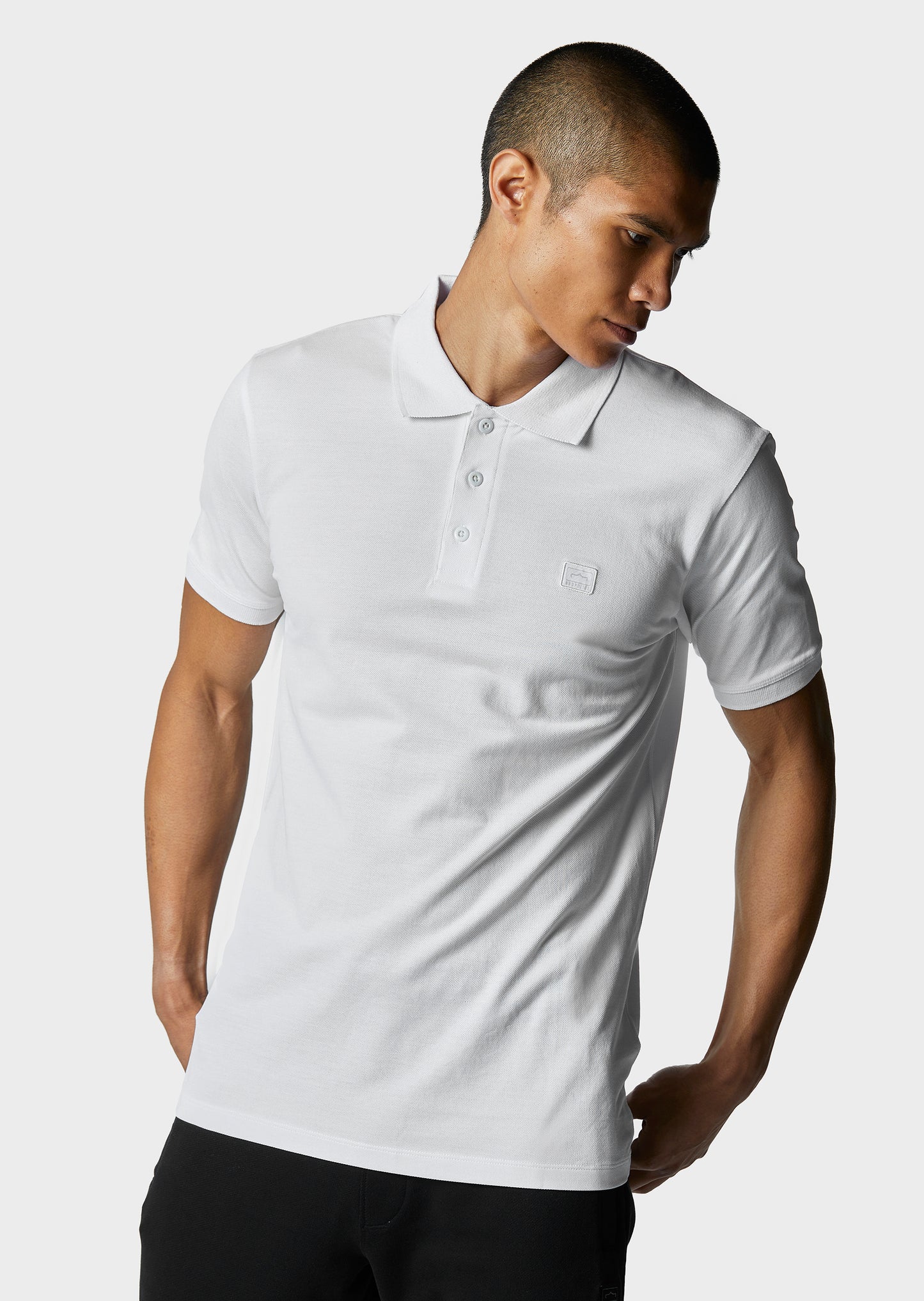 Tribute White Polo Shirt