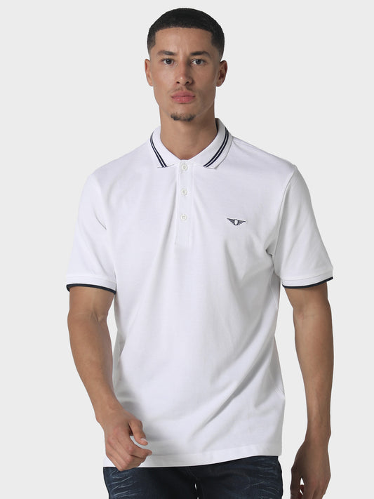 Chrome White Polo Shirt