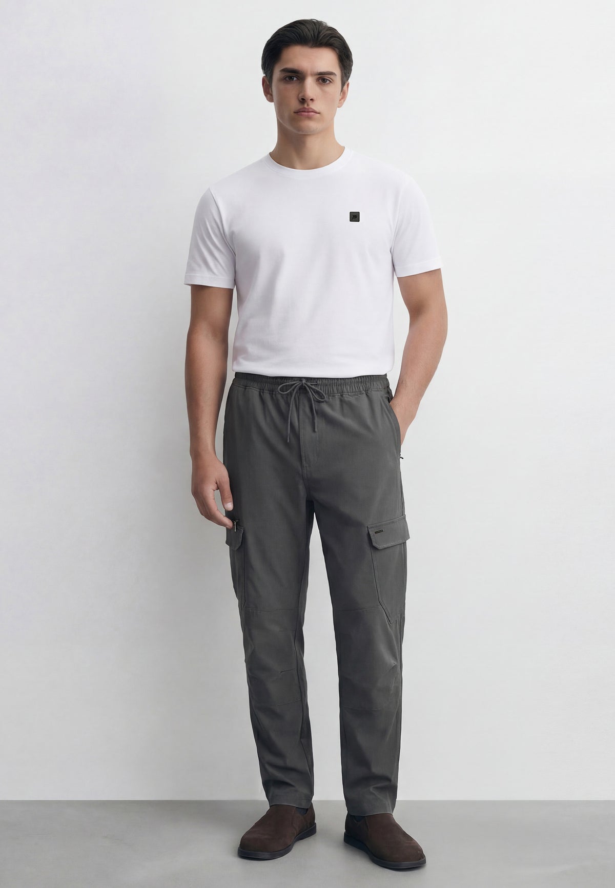 Accord Charcoal Cargo Pants
