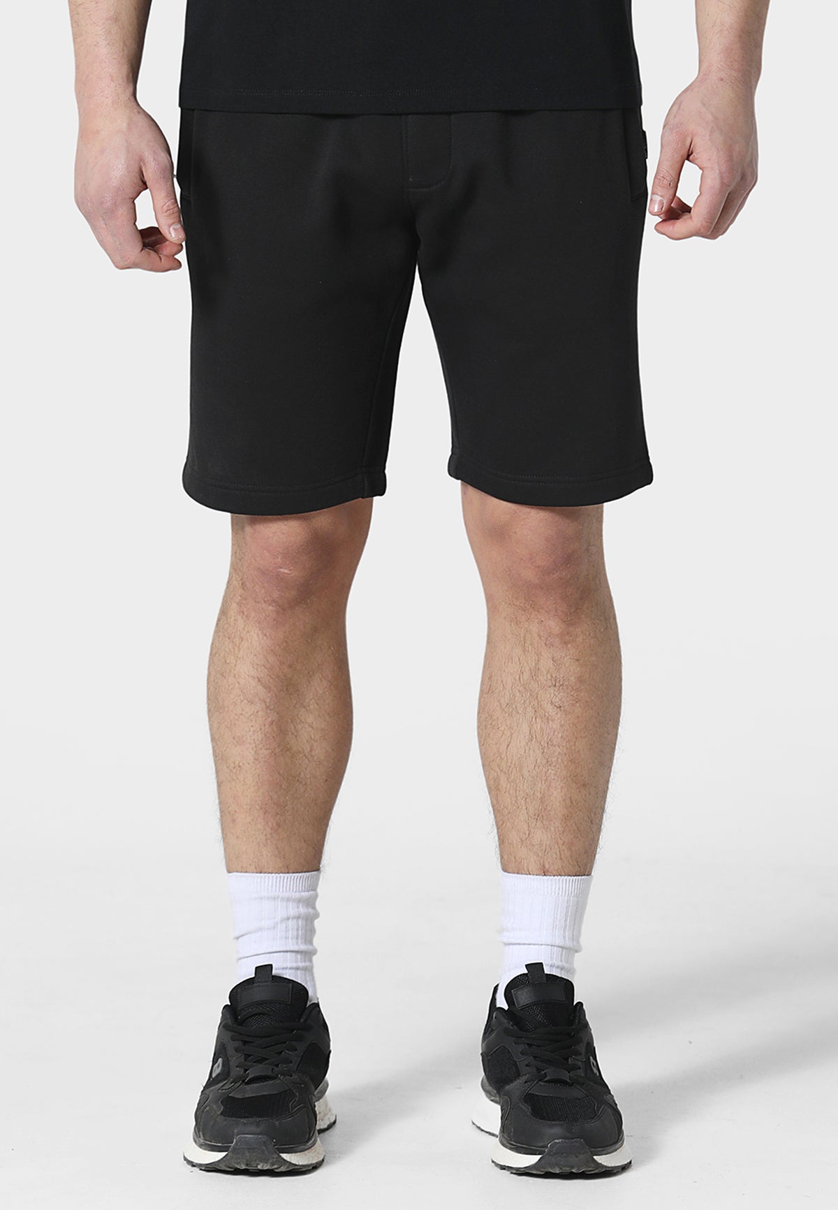 Aitor Black Jog Shorts