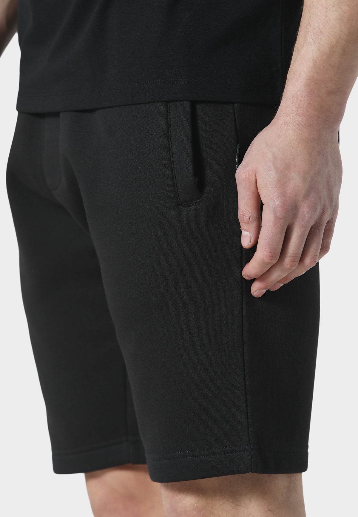 Aitor Black Jog Shorts