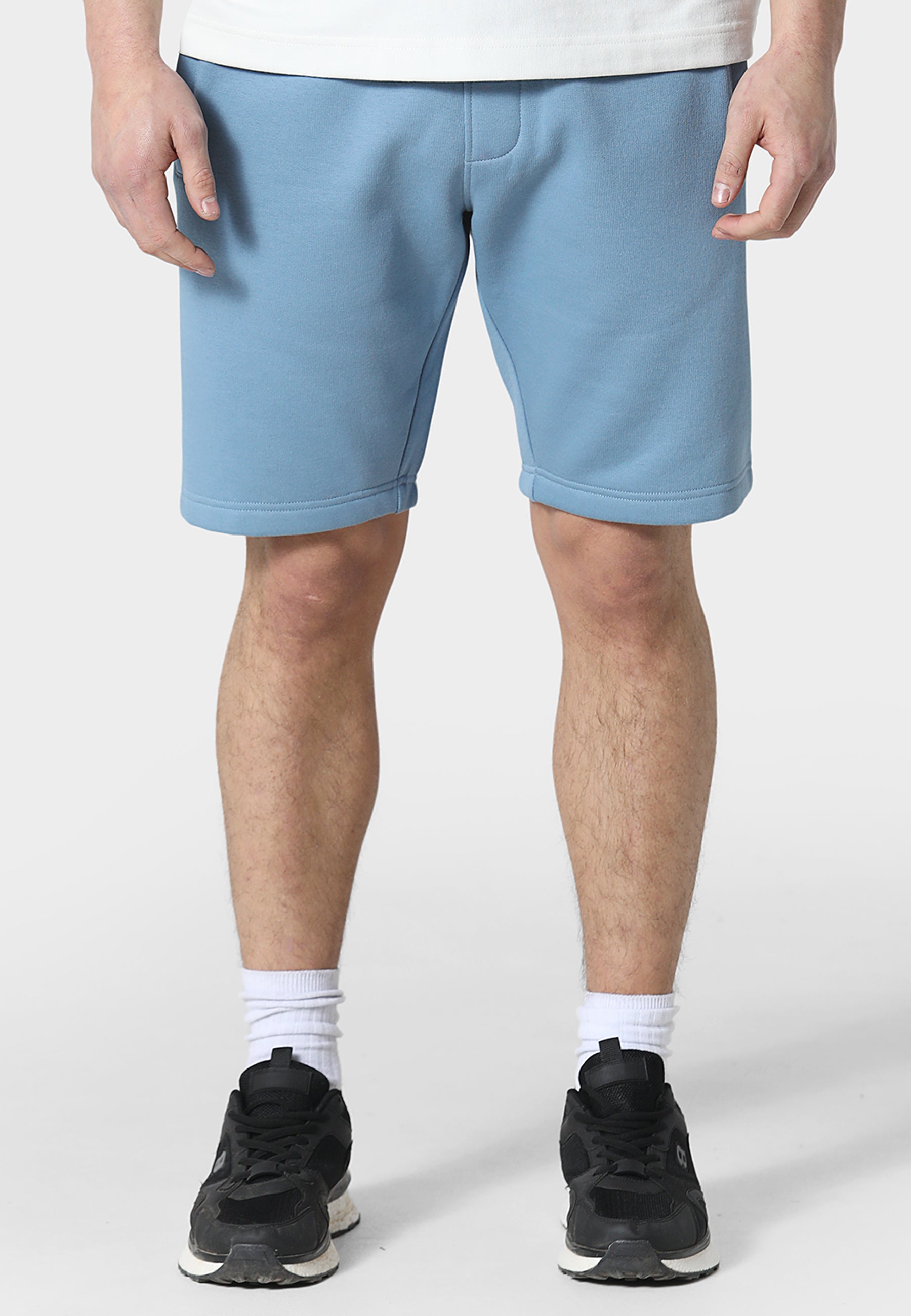 Aitor Soft Chambray Jog Shorts