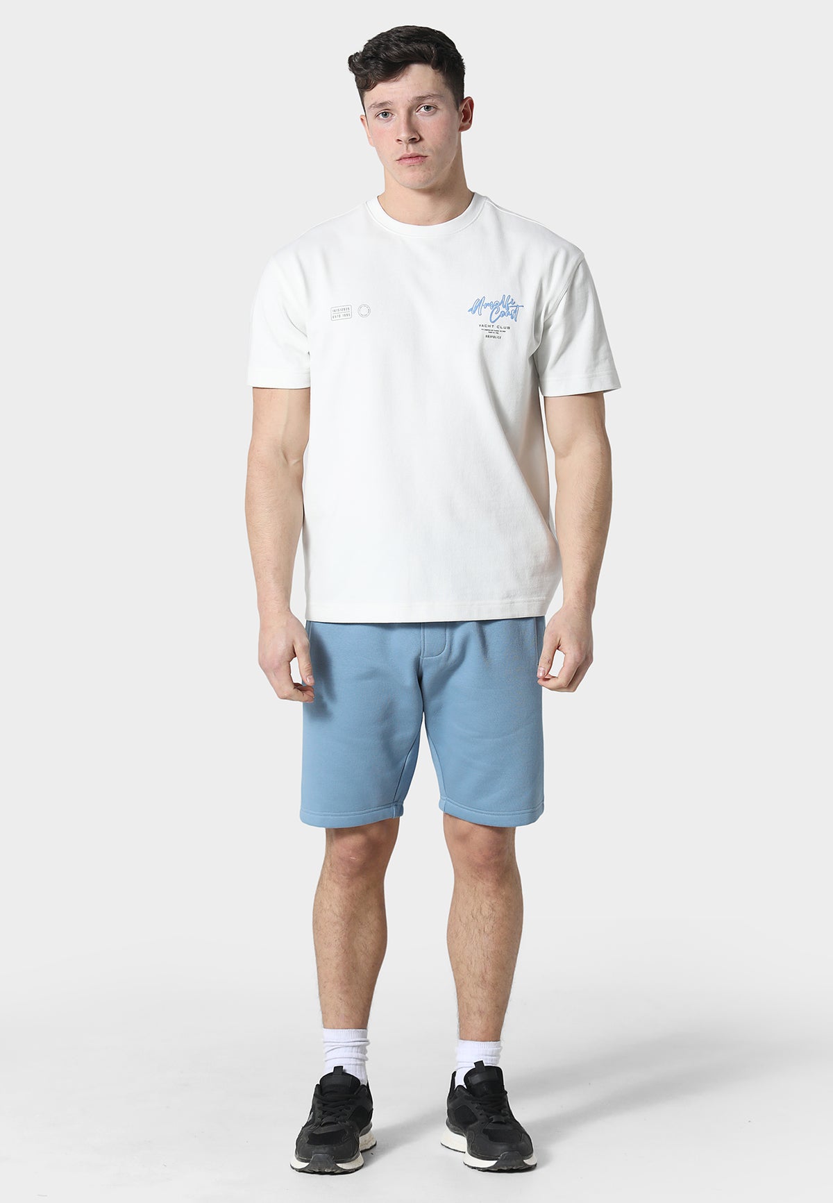 Aitor Soft Chambray Jog Shorts