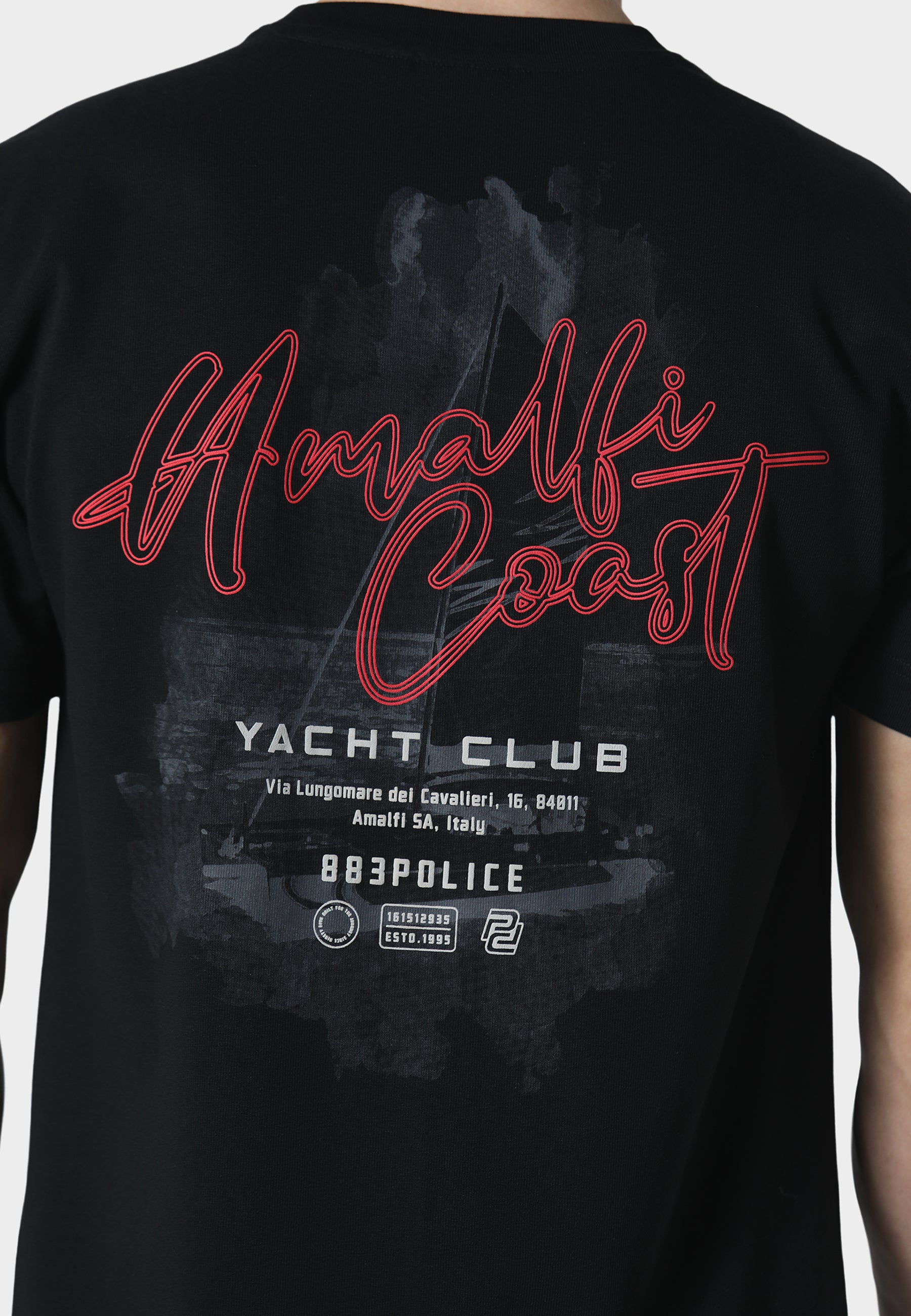 Amalfi Black T-Shirt