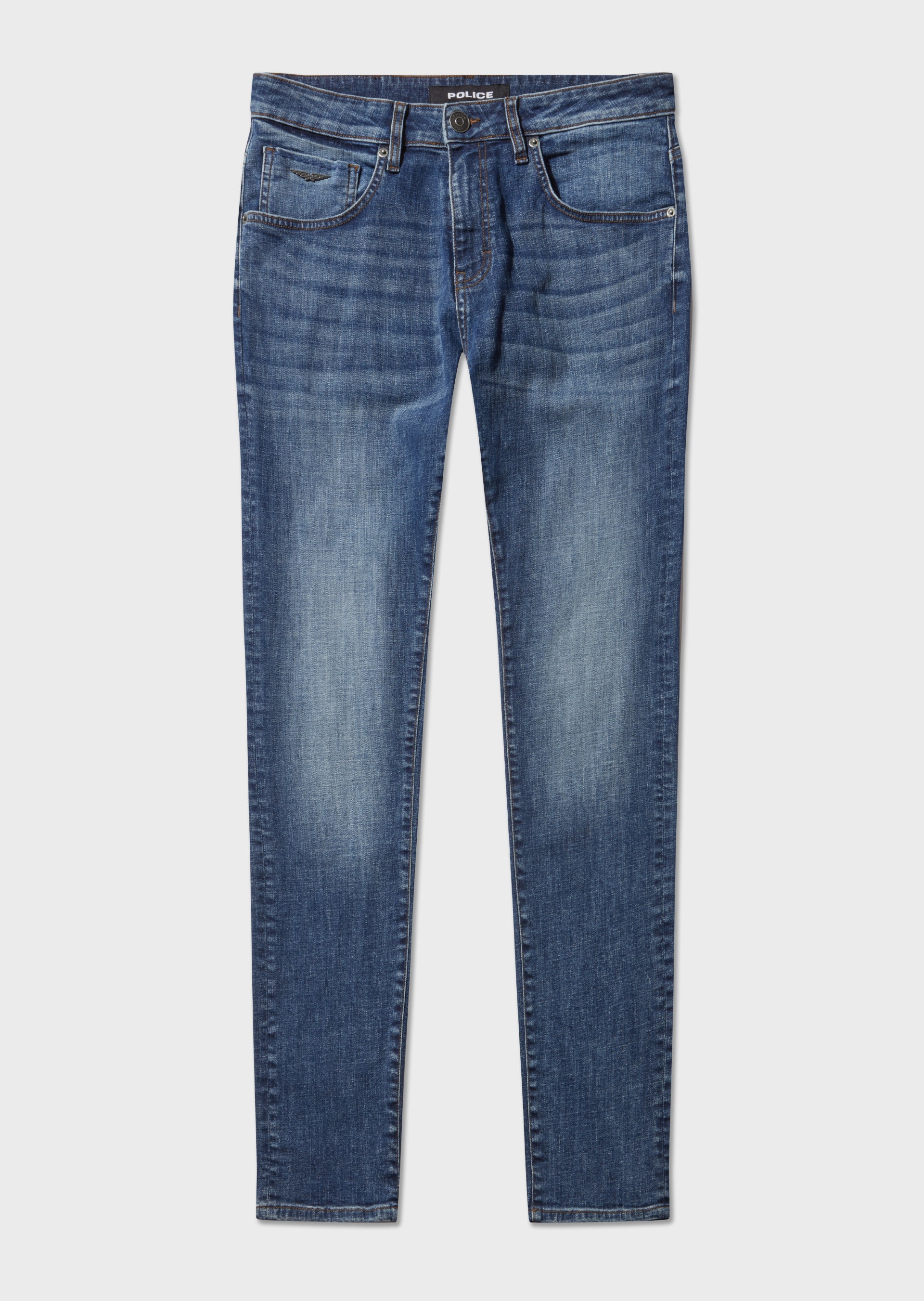 Batali Lat 949 Regular Fit Mens Jeans | Mid Blue Wash | 883 Police