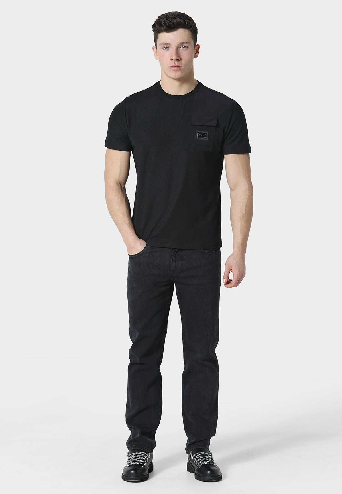 Beam Black T-Shirt