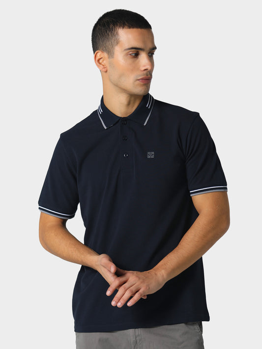 Boreas Navy Polo Shirt