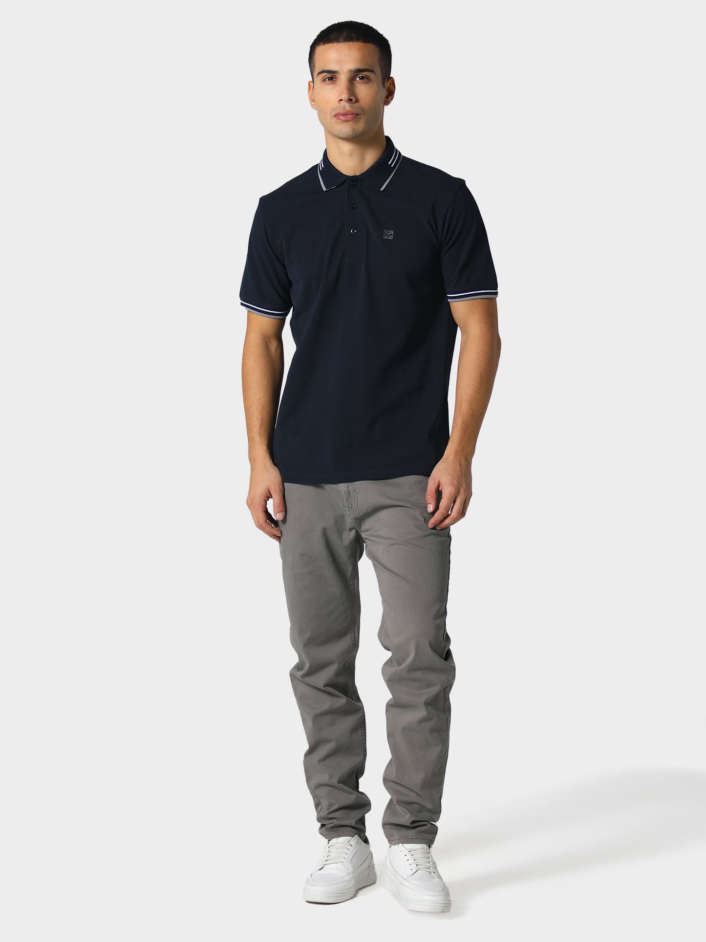 Boreas Navy Polo Shirt