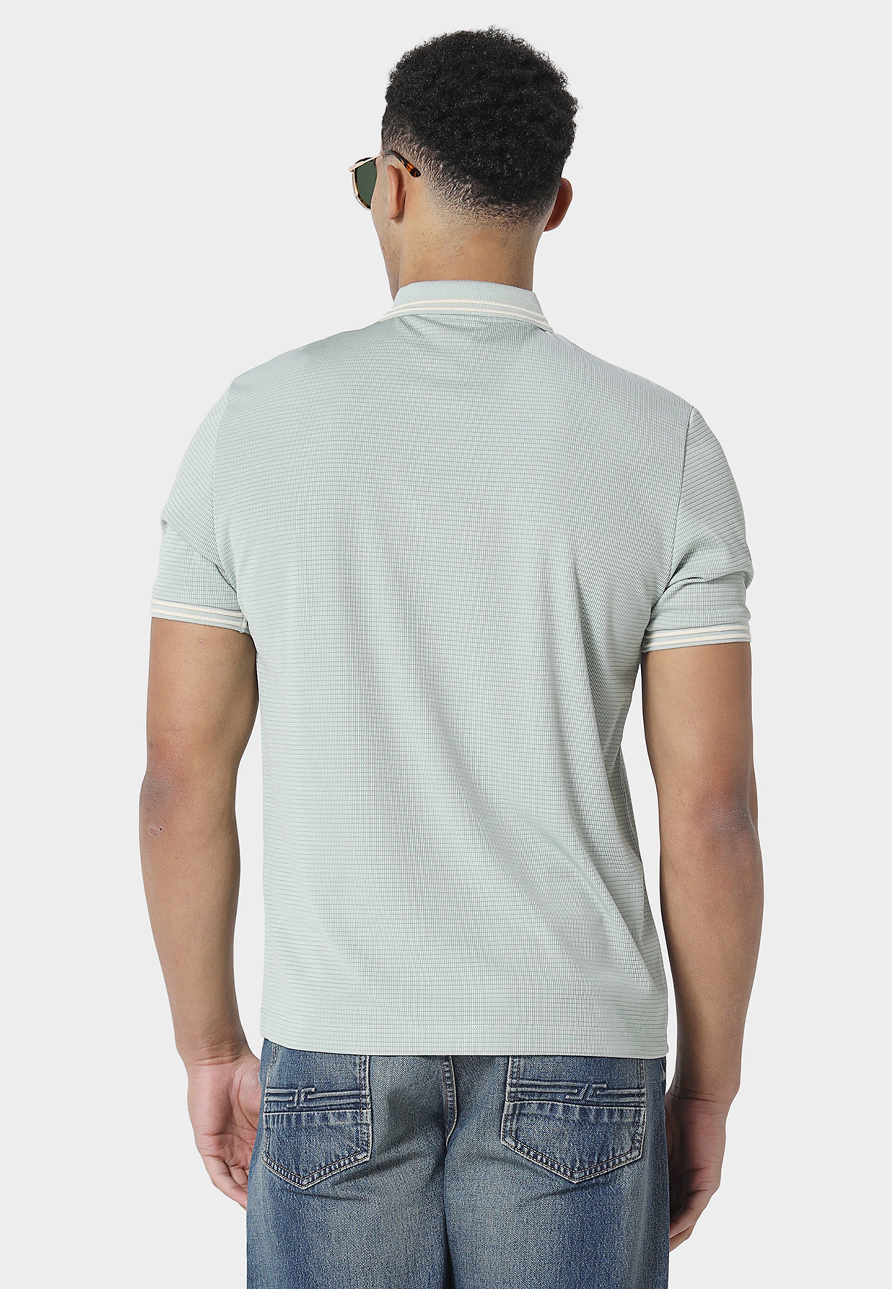 Brockville Pale Aqua Polo Shirt