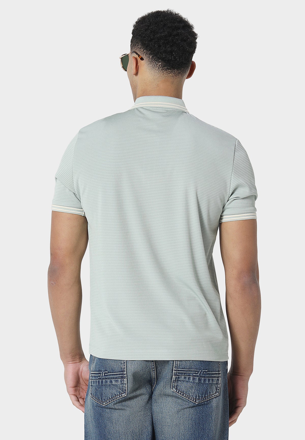Brockville Pale Aqua Polo Shirt