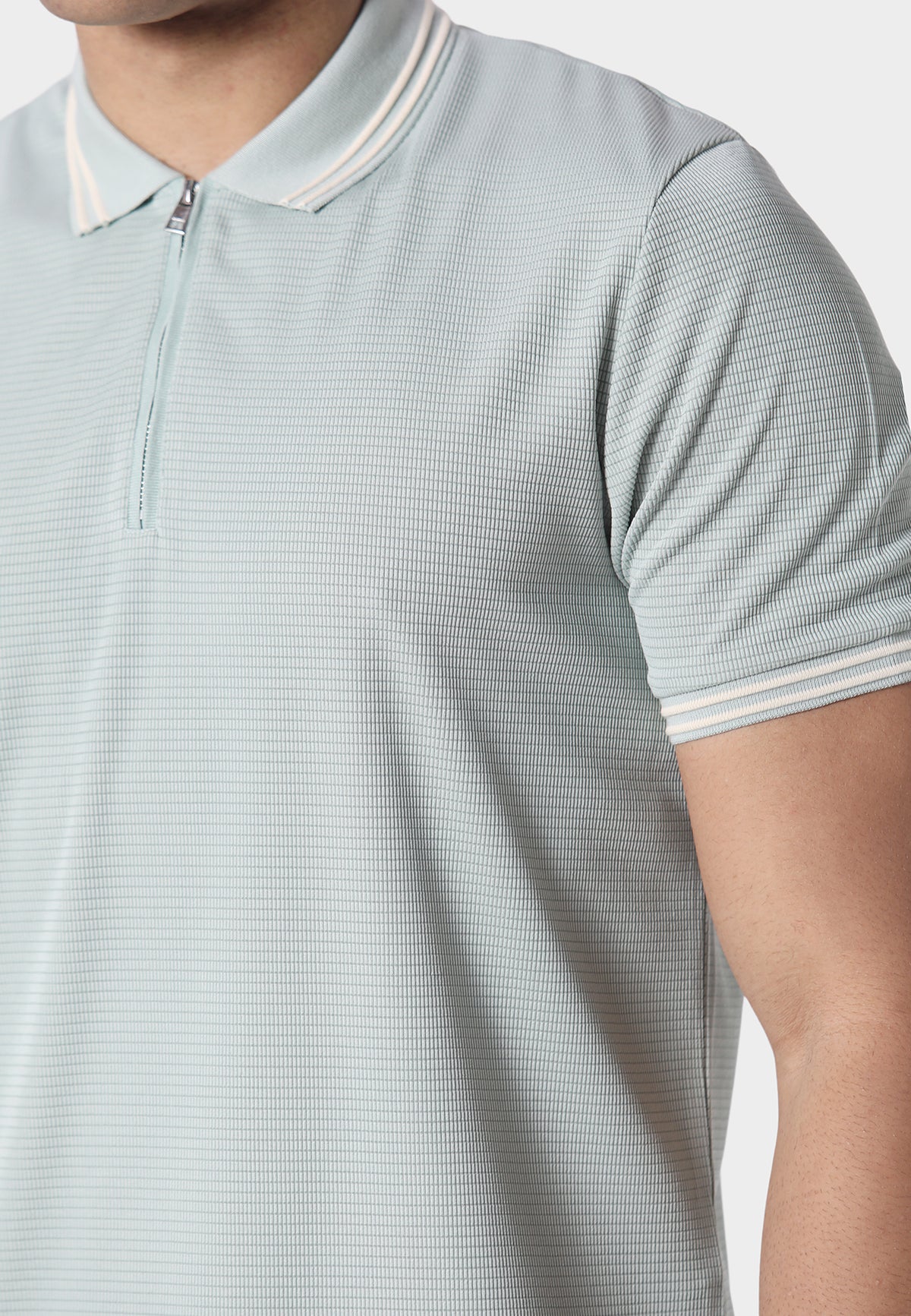 Brockville Pale Aqua Polo Shirt