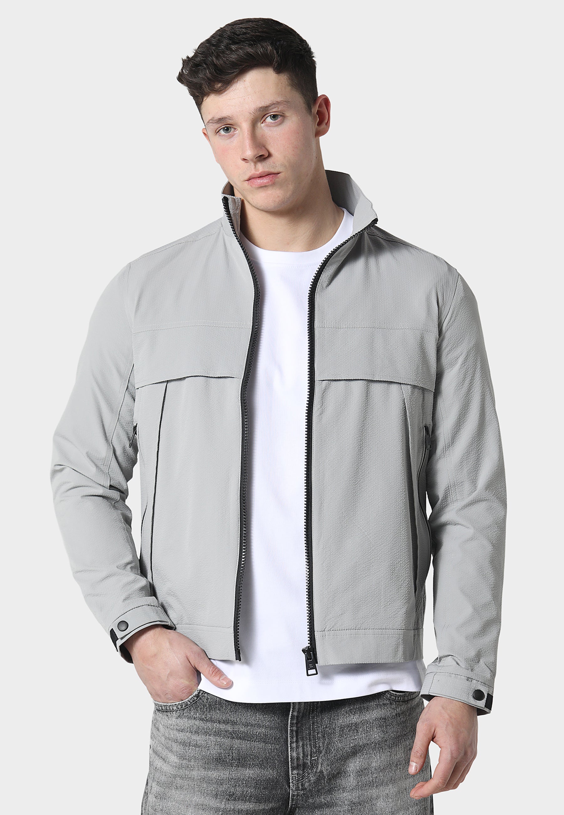 Brun Cool Grey Jacket