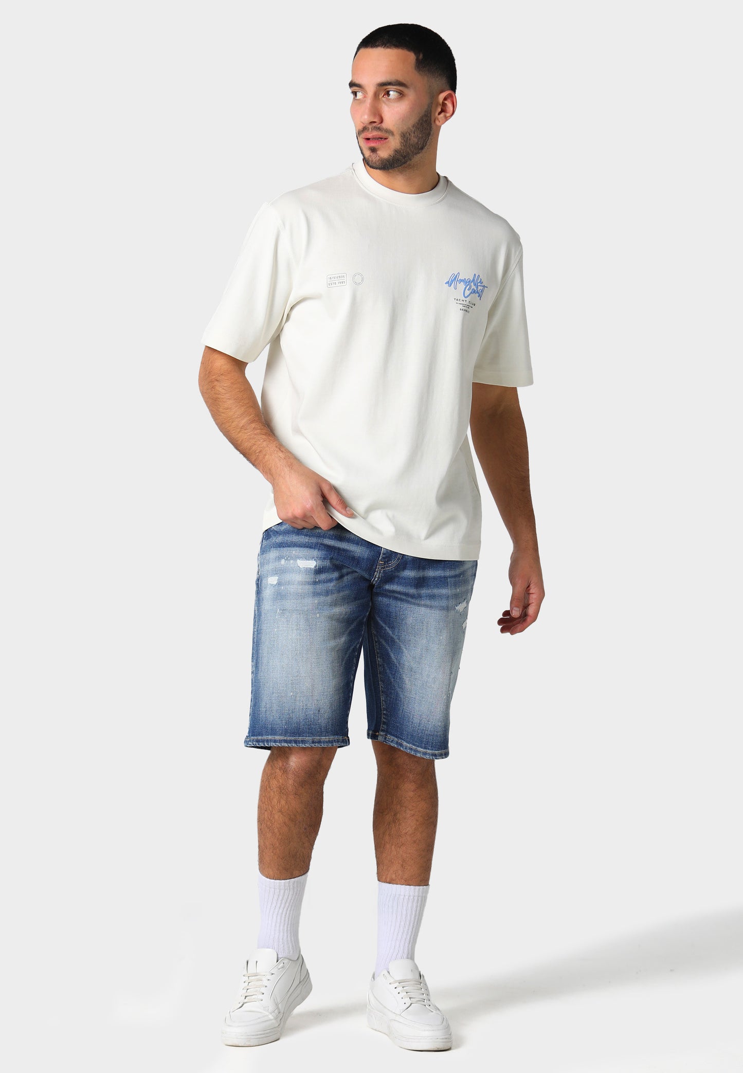 Byley 1052 Denim Shorts