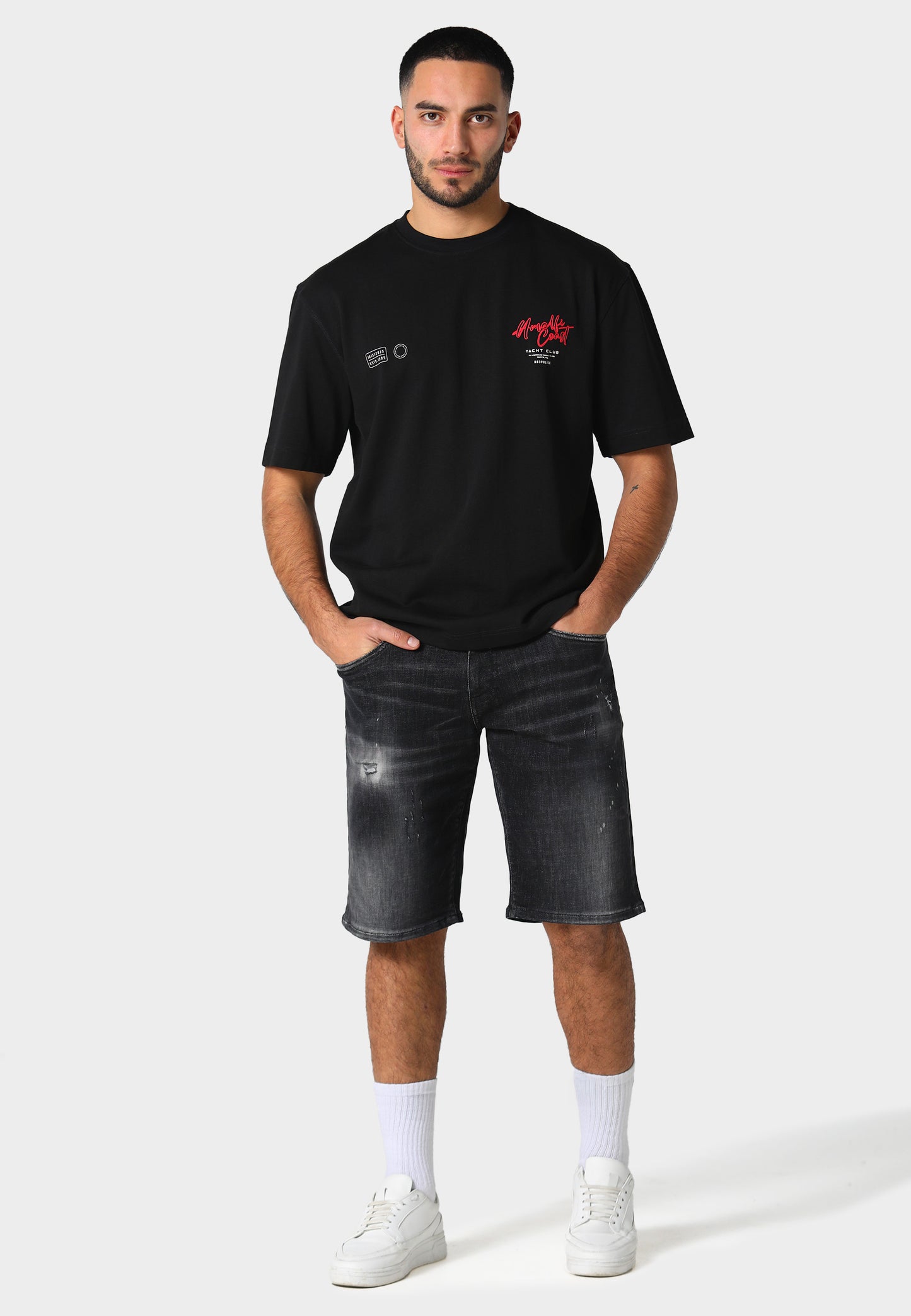 Byley 786 Denim Shorts