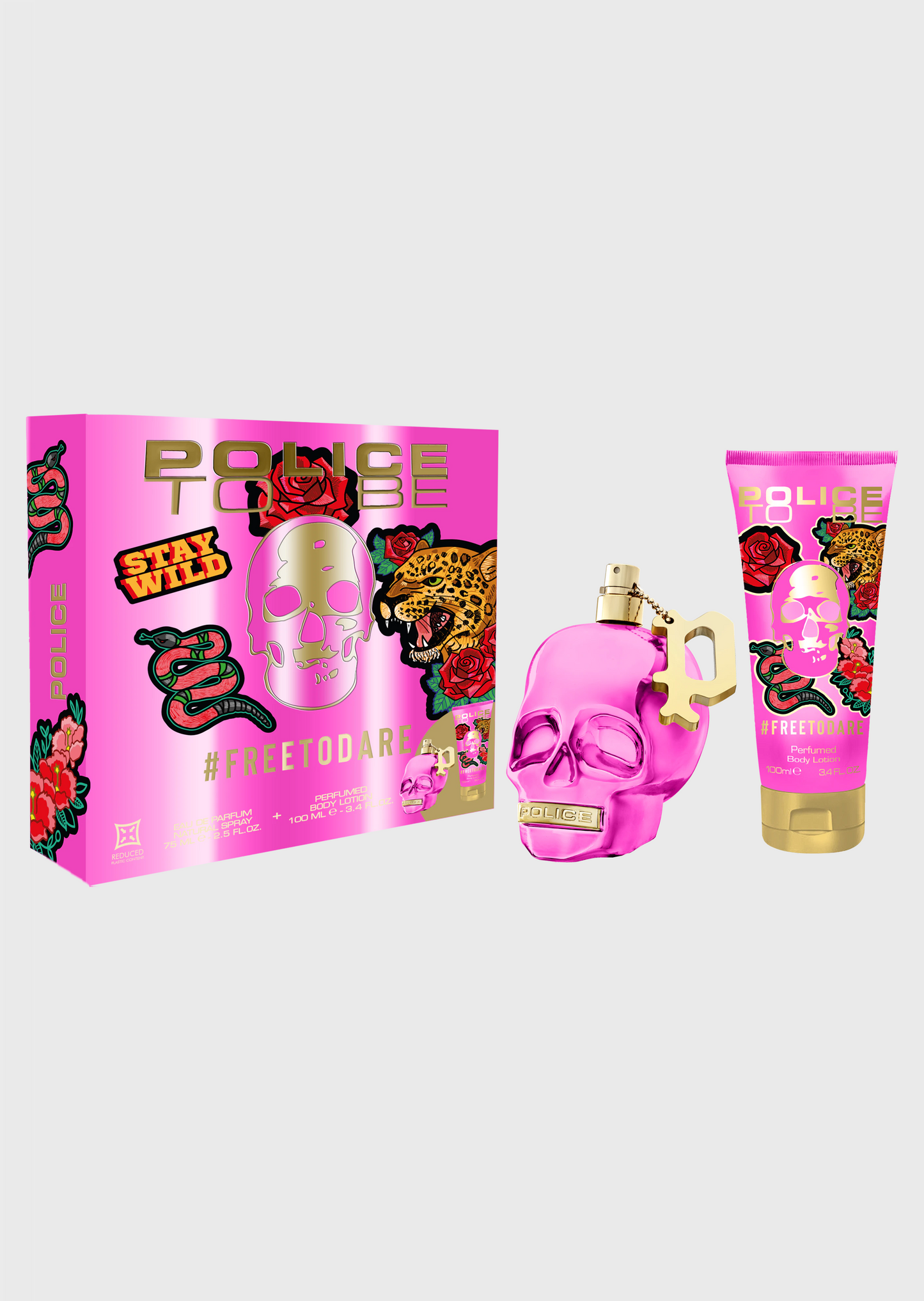 To Be Free To Dare Woman Eau de Toilette 40ml & Body Lotion 100ml
