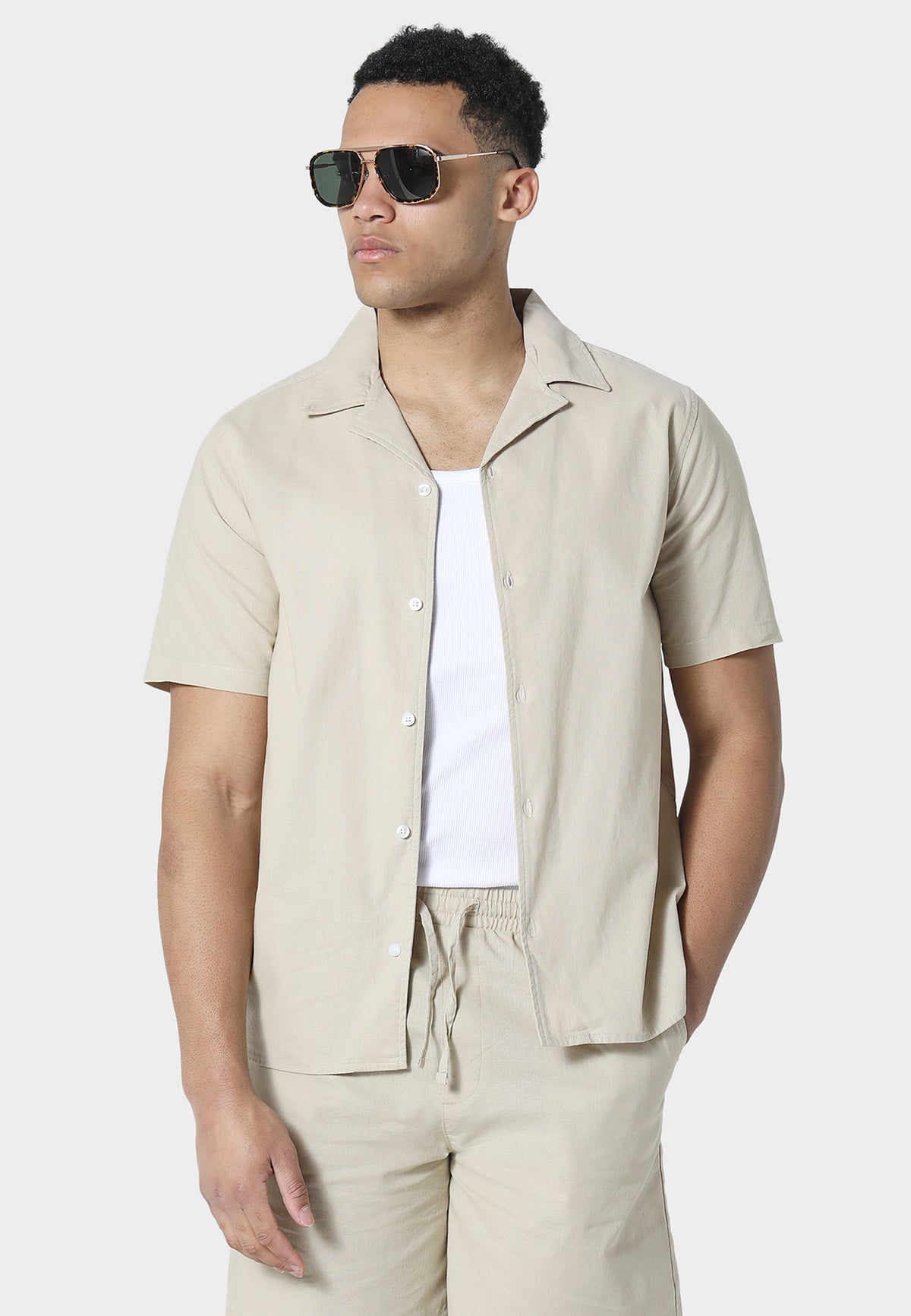 Christian Beige Overshirt