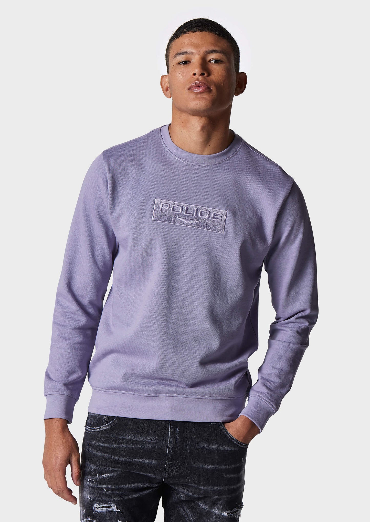 Circle Lavender Sweatshirt