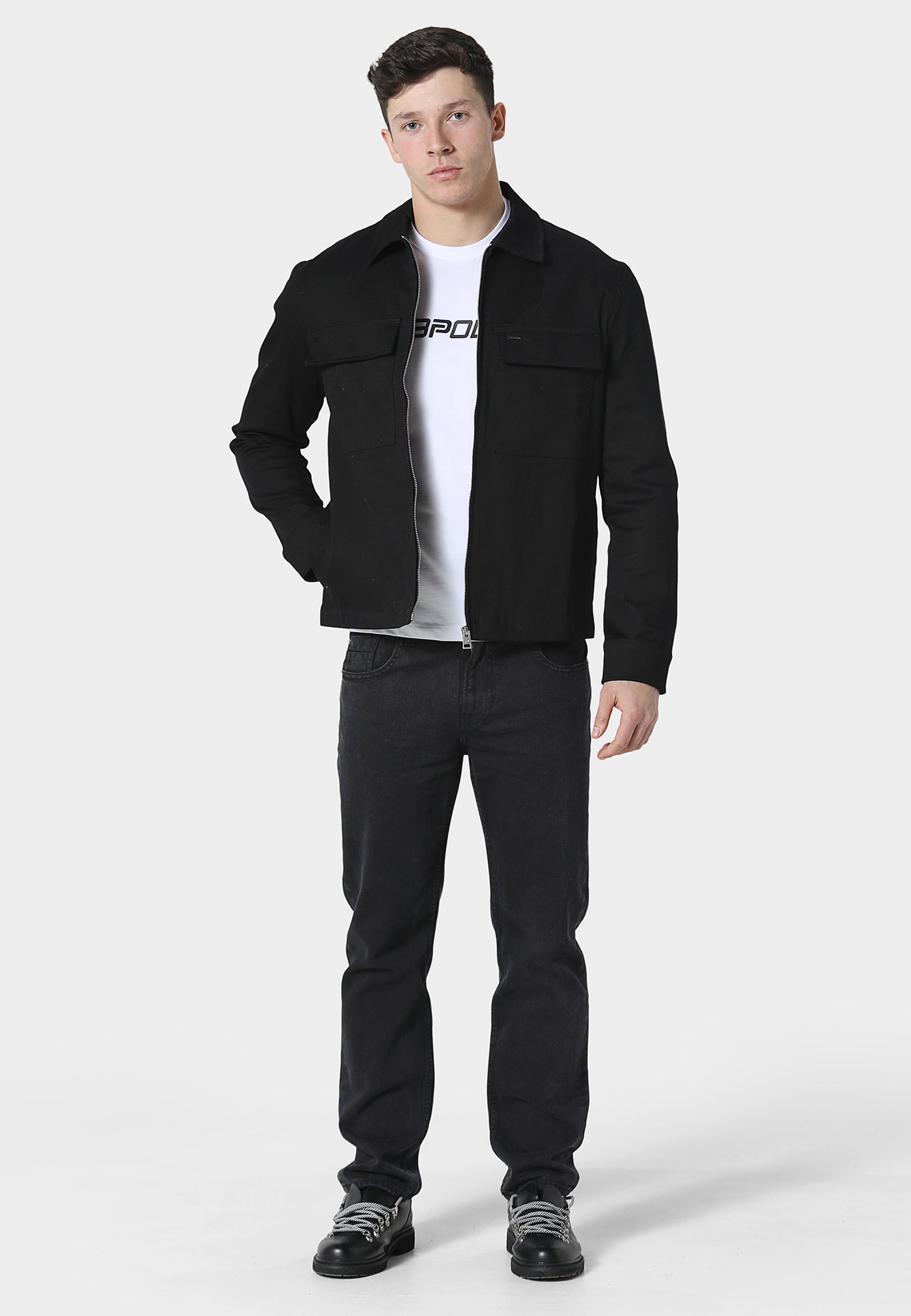 Clearlake Black Overshirt