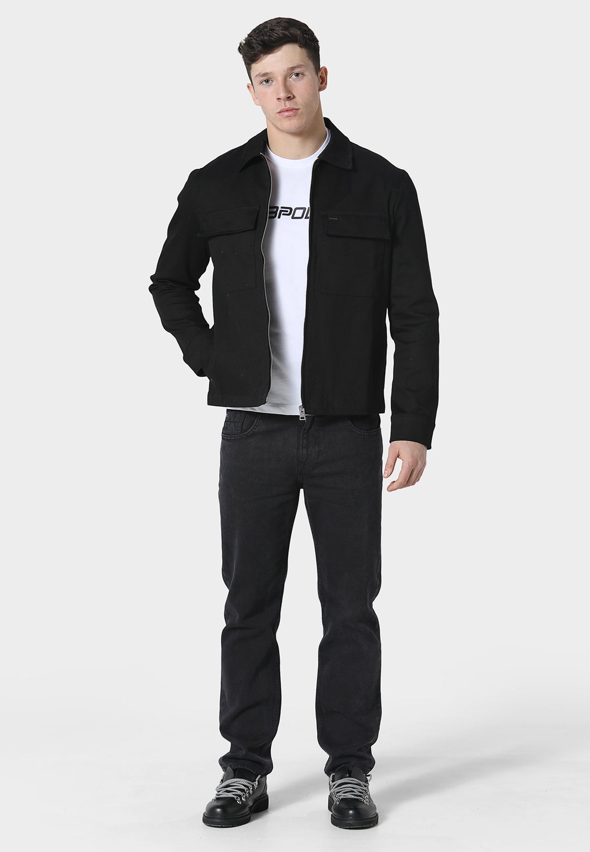 Clearlake Black Overshirt