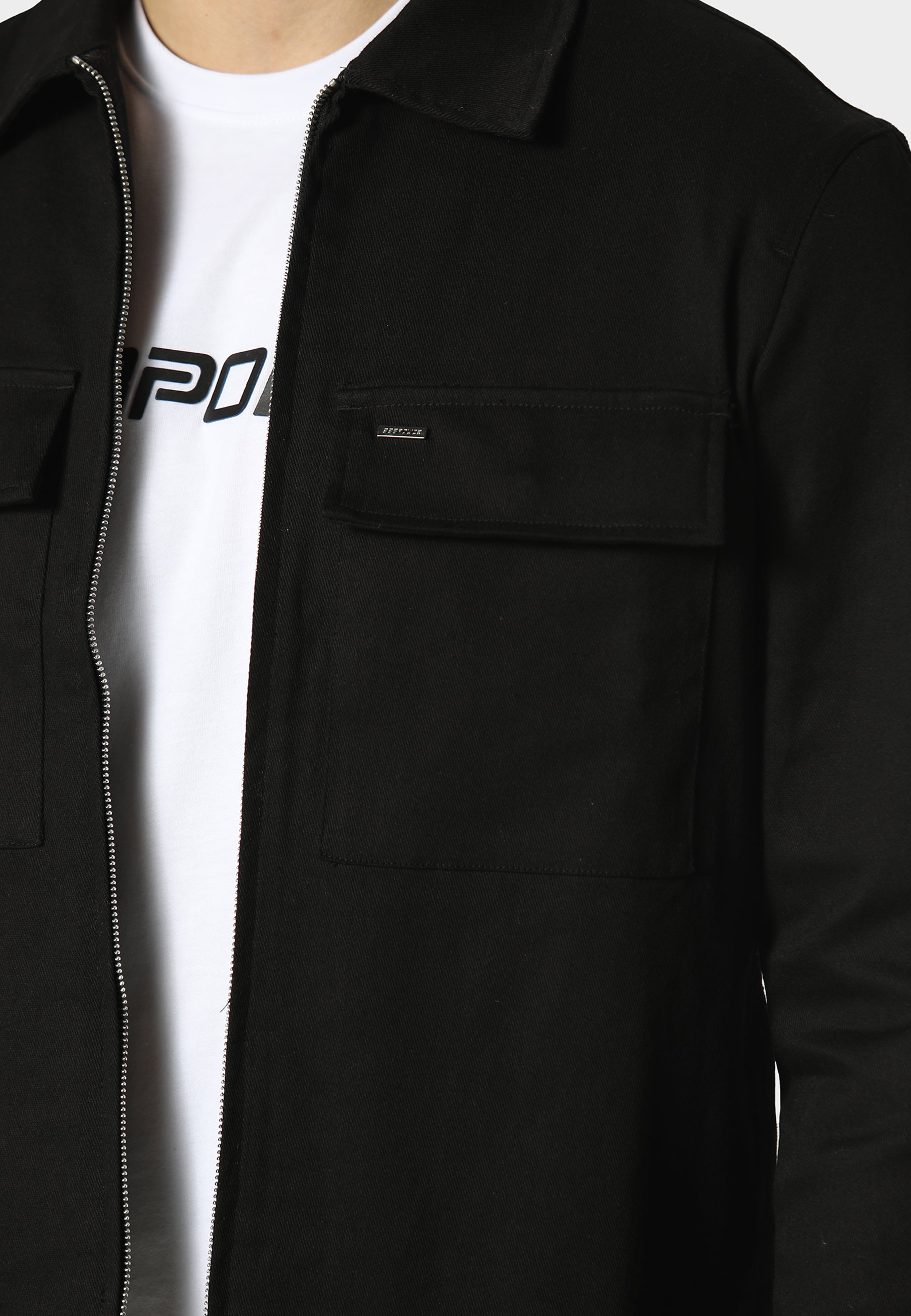 Clearlake Black Overshirt
