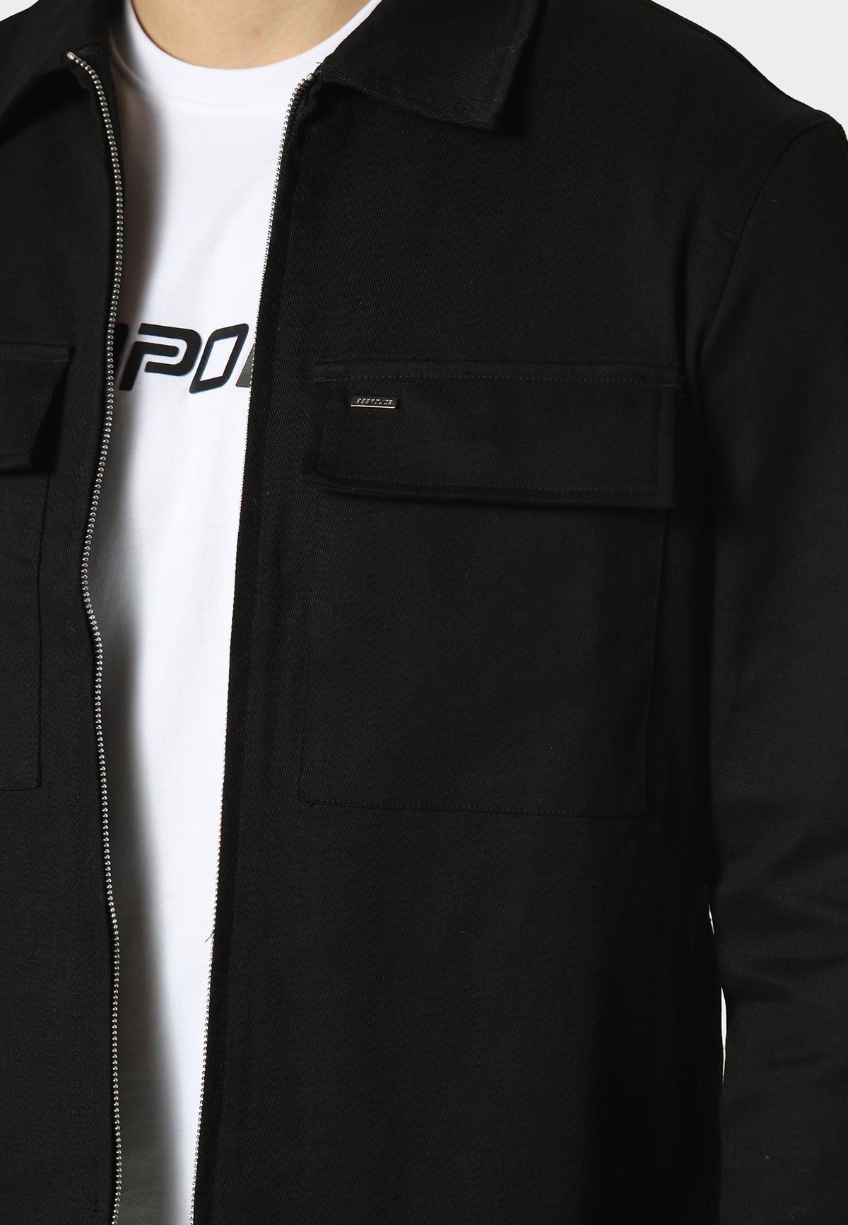 Clearlake Black Overshirt