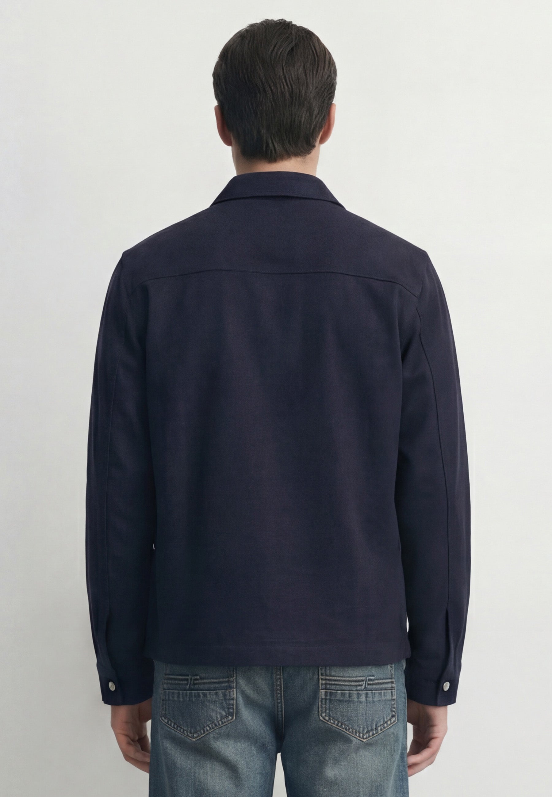 Clearlake Navy Overshirt