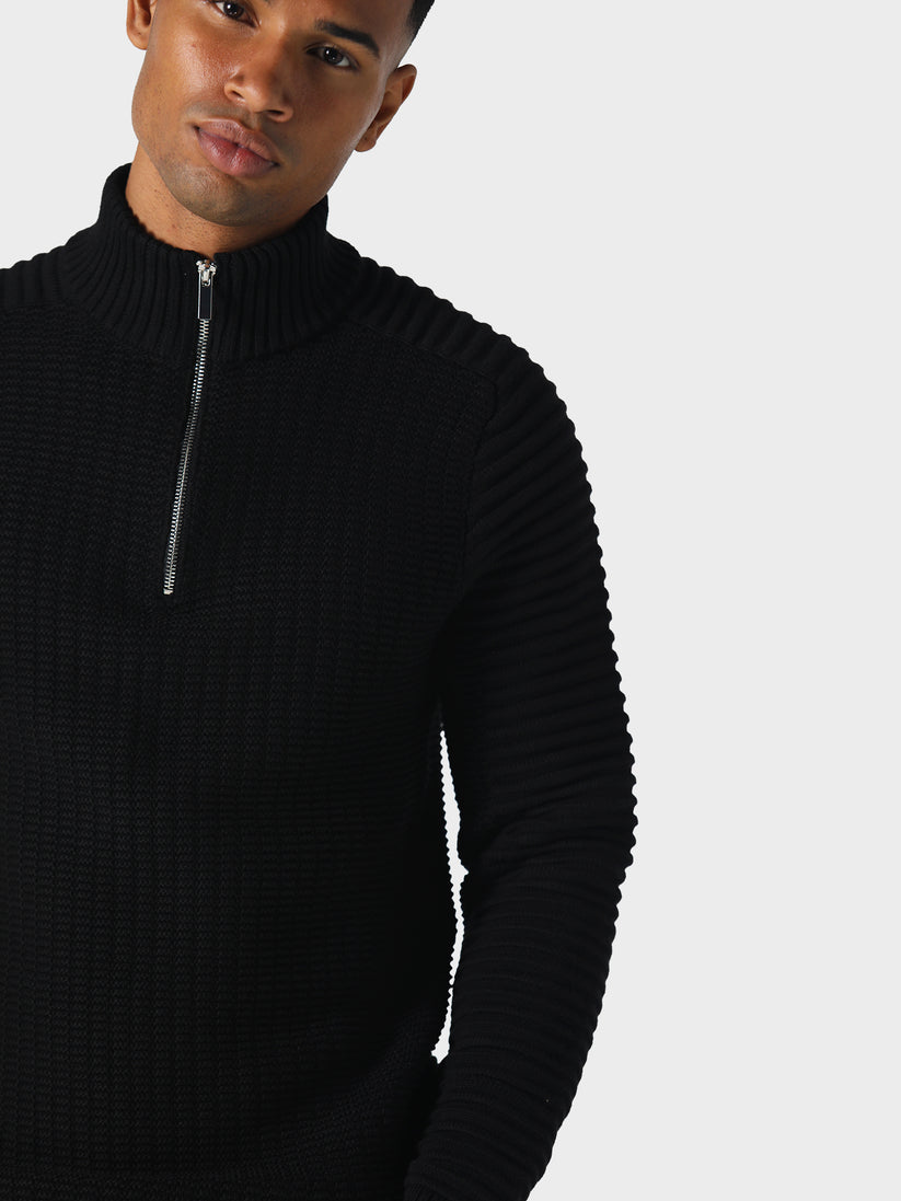 Modern Man-Cullopton Black Knitwear
