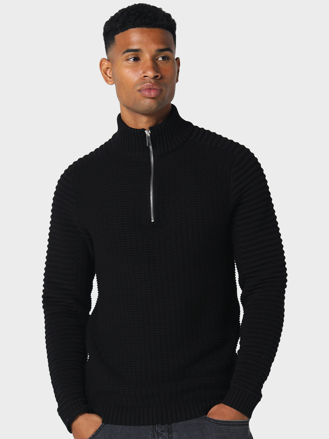 Modern Man-Cullopton Black Knitwear