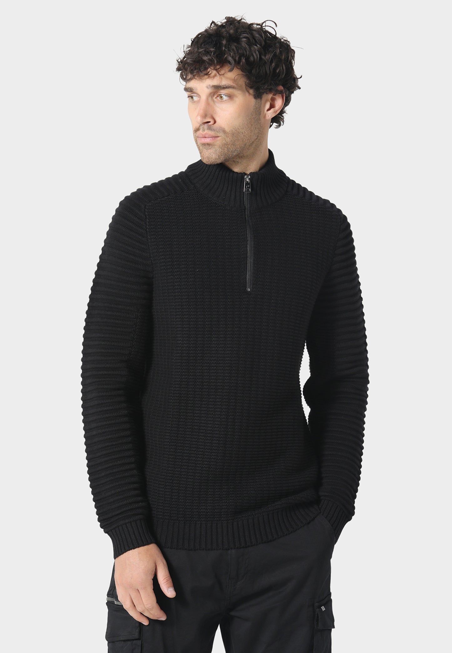 Collupton Black Knitwear