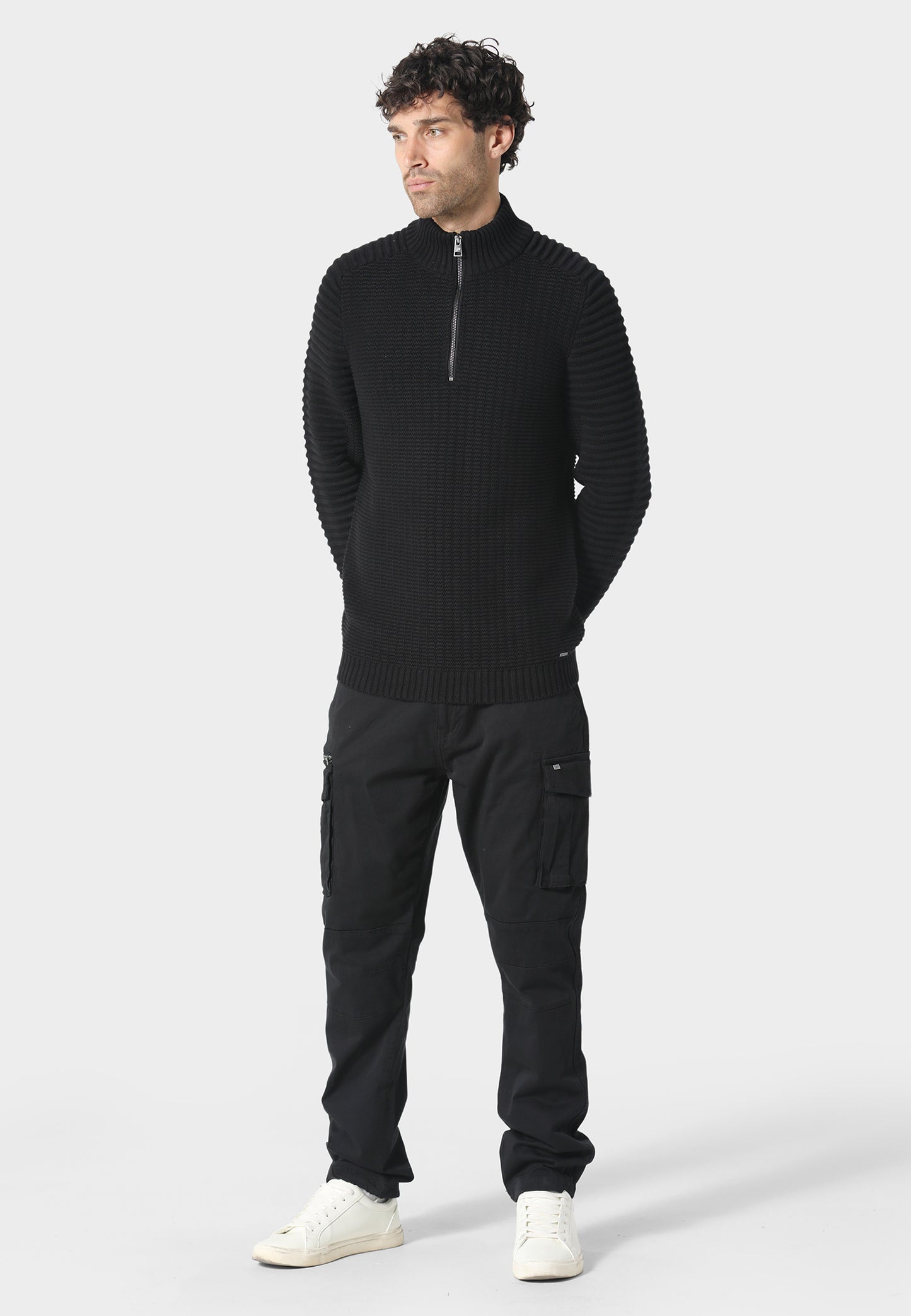 Collupton Black Knitwear