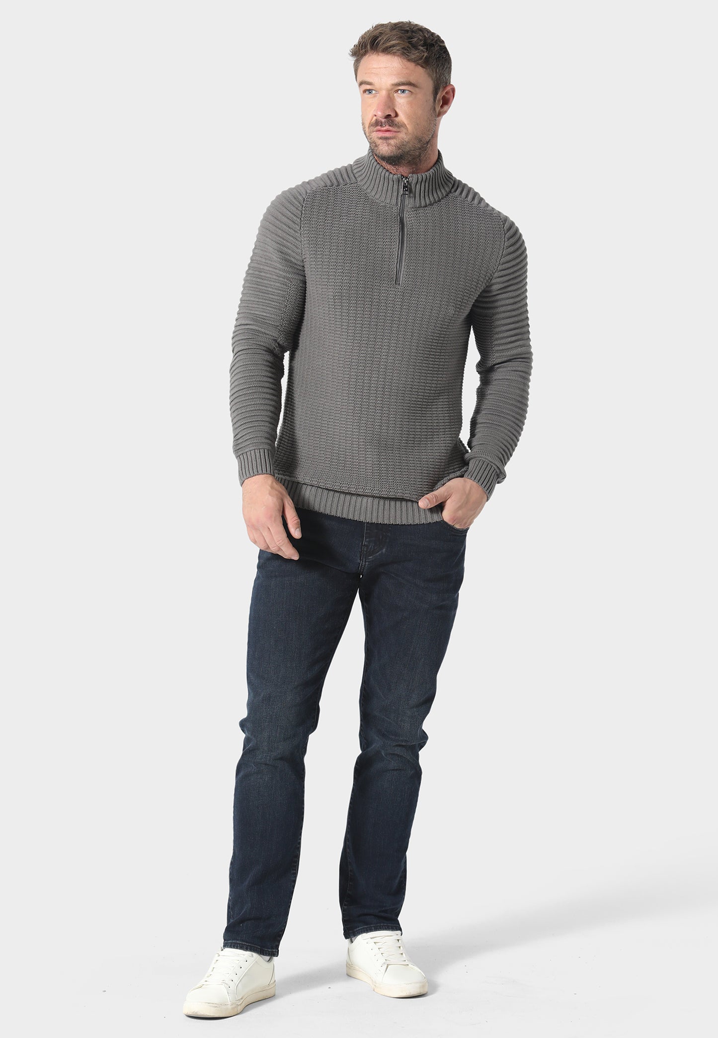 Collupton Charcoal Knitwear