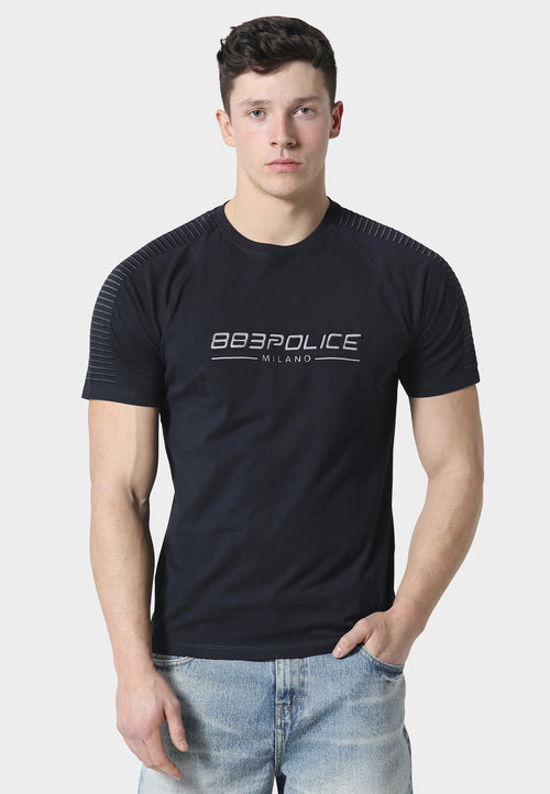 Cuboid True Navy T-Shirt