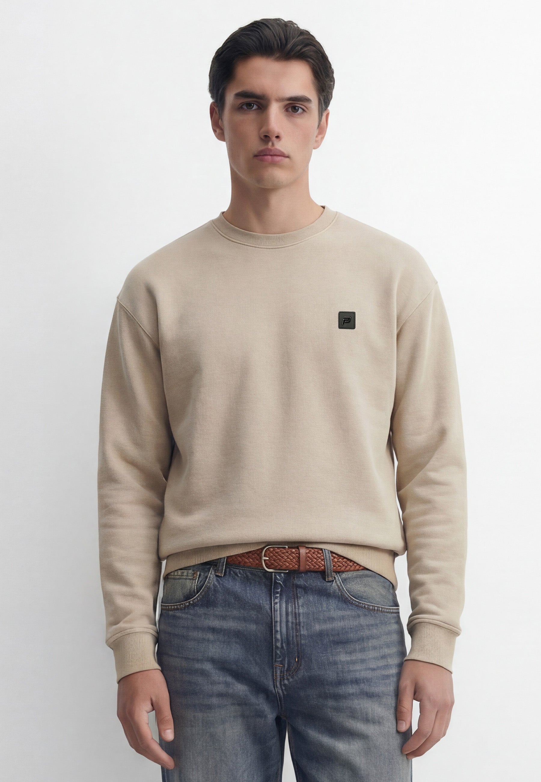 Cucho Bone Brown Sweatshirt