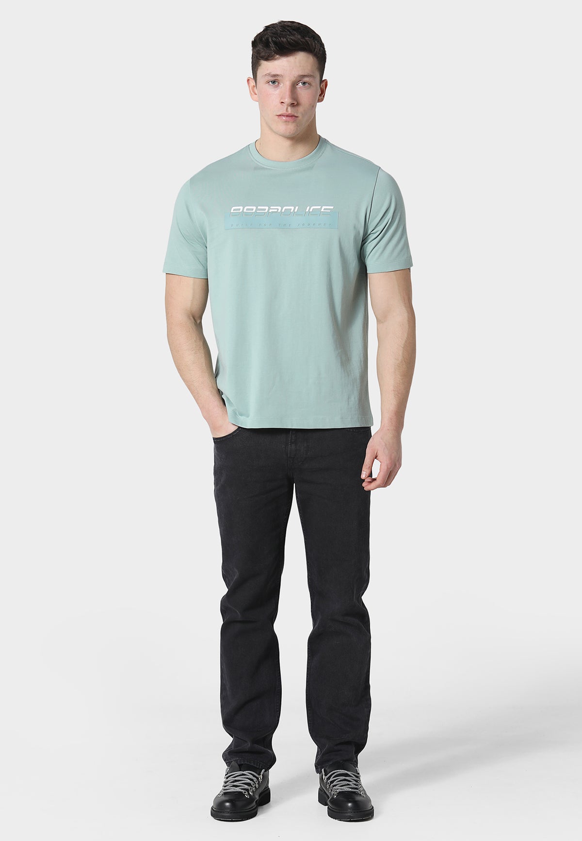 Curla Pale Aqua T-Shirt