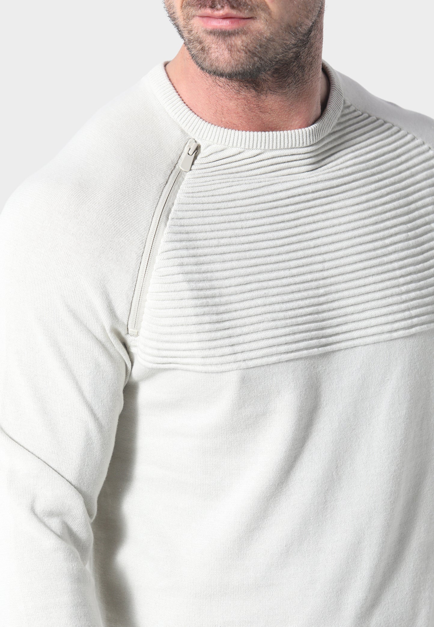 Delphi Ecru Knitwear