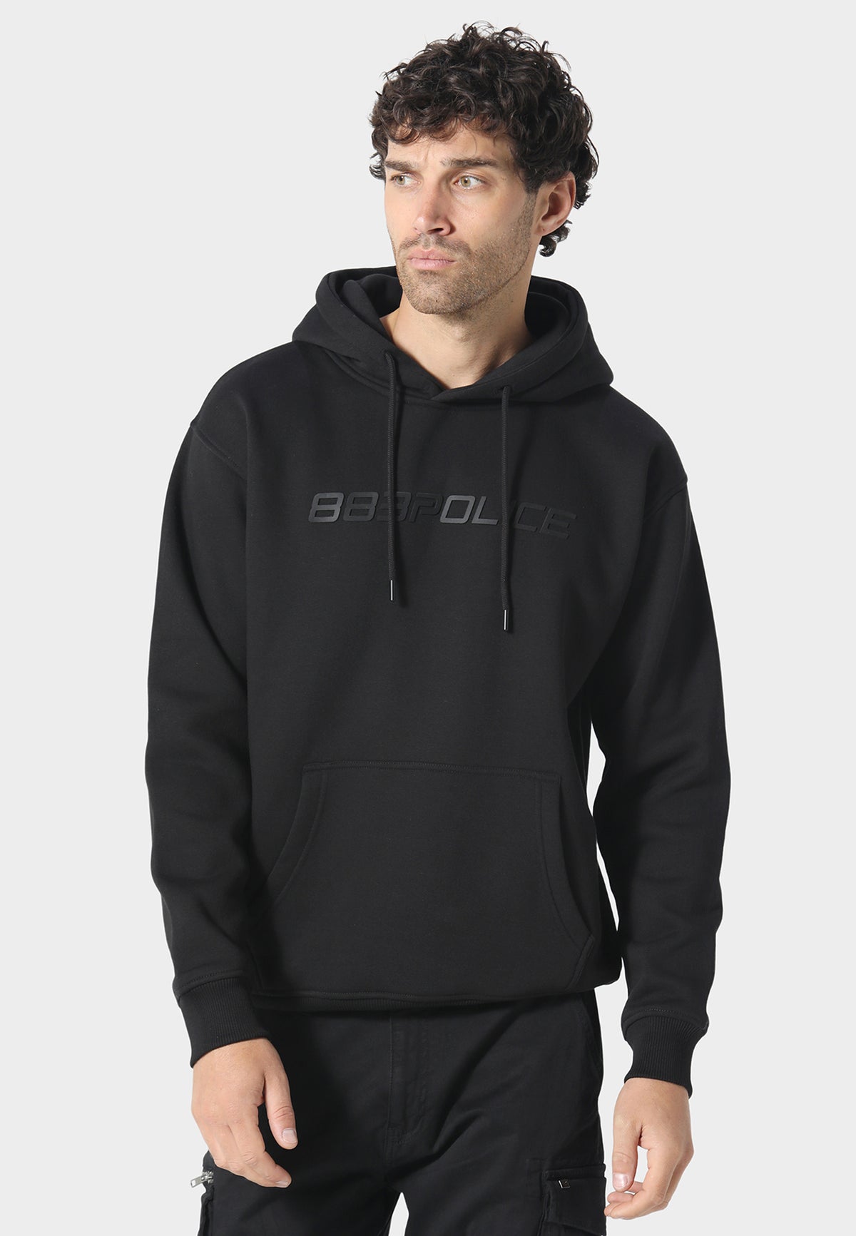 Delungra Black Hoodie
