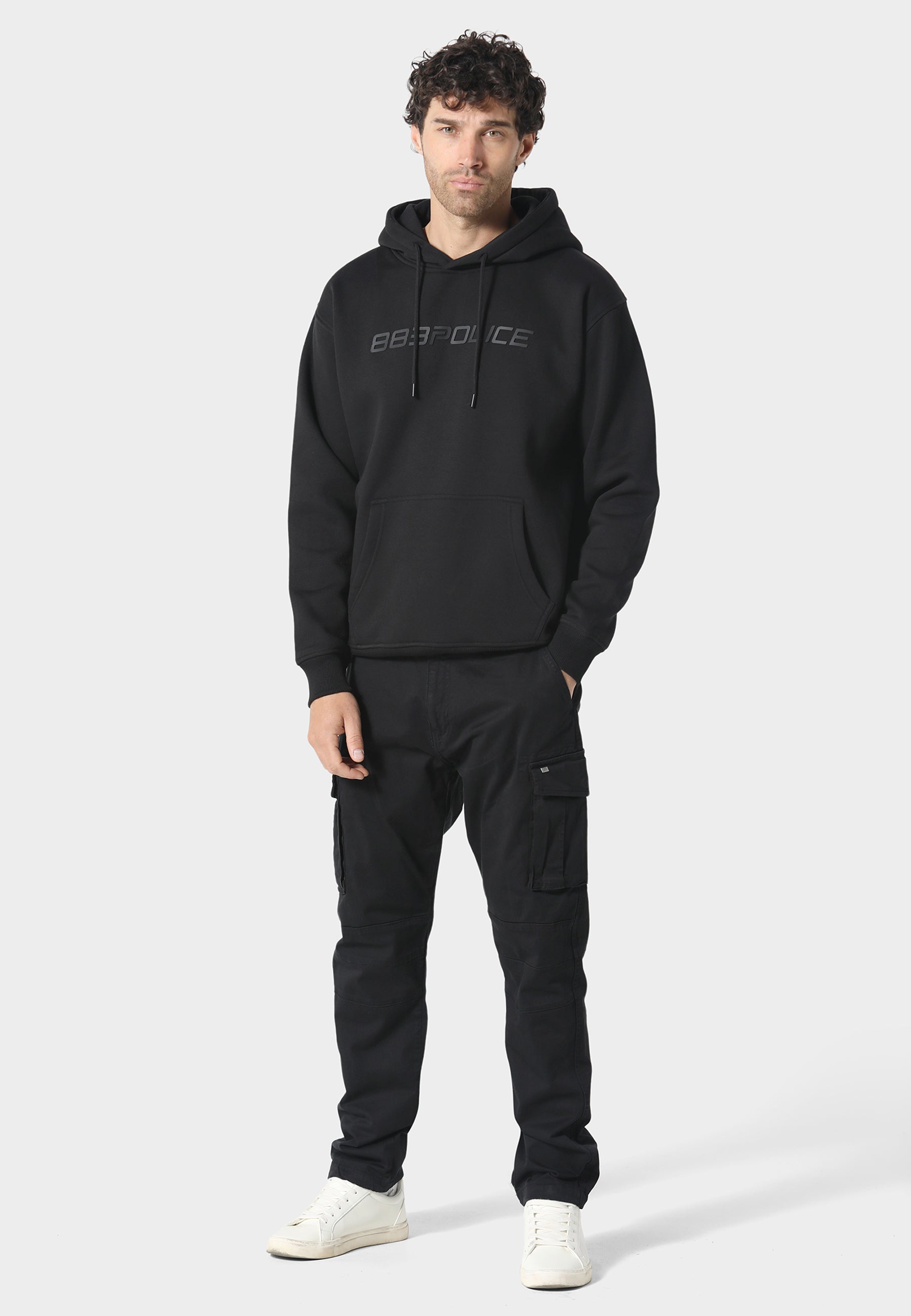Delungra Black Hoodie