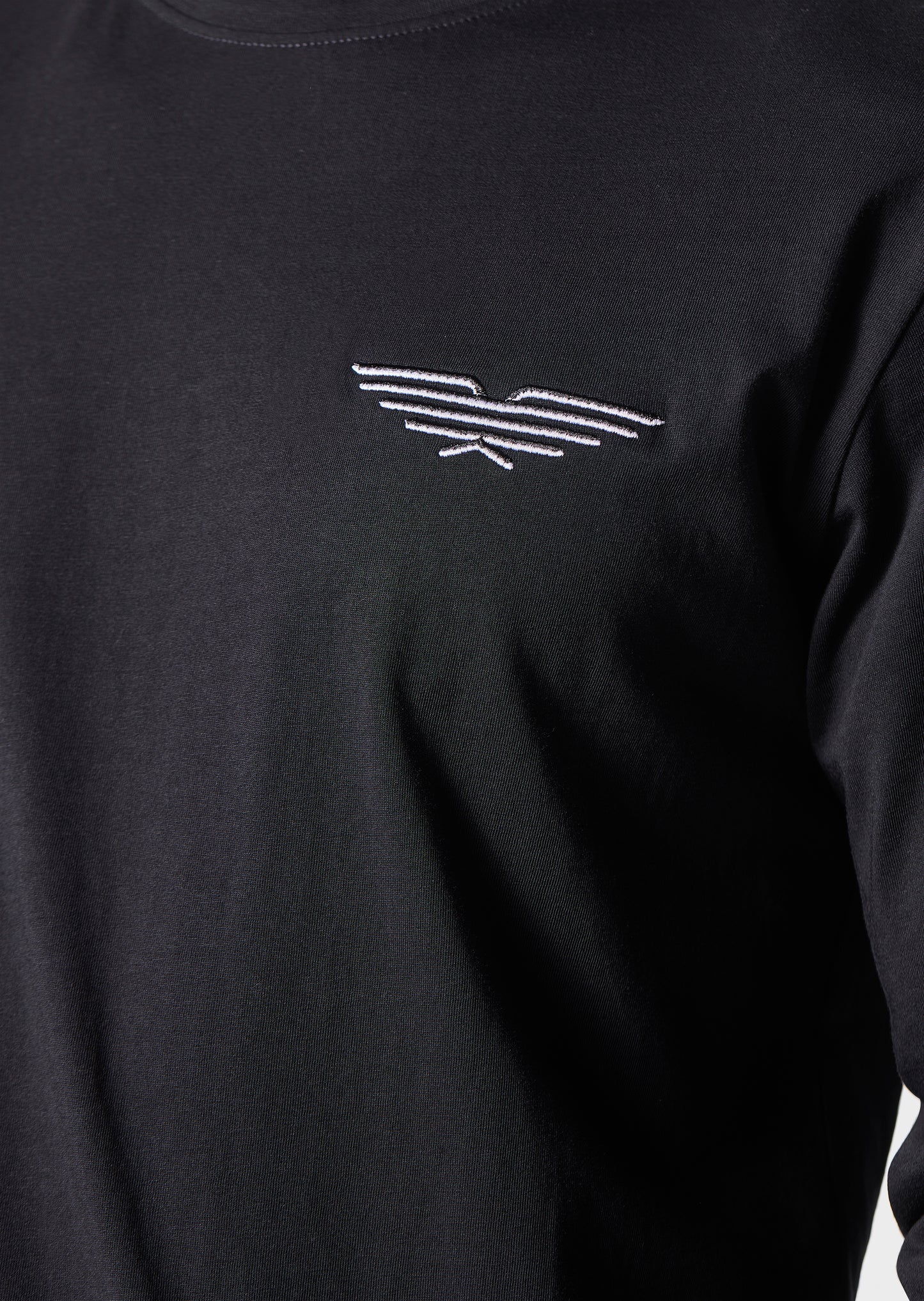 Edison Black Long Sleeve Tee