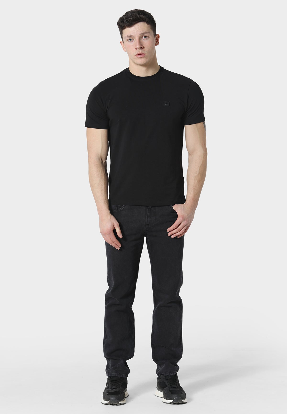 Ionspire Black Edoardo Relaxed Fit Jeans