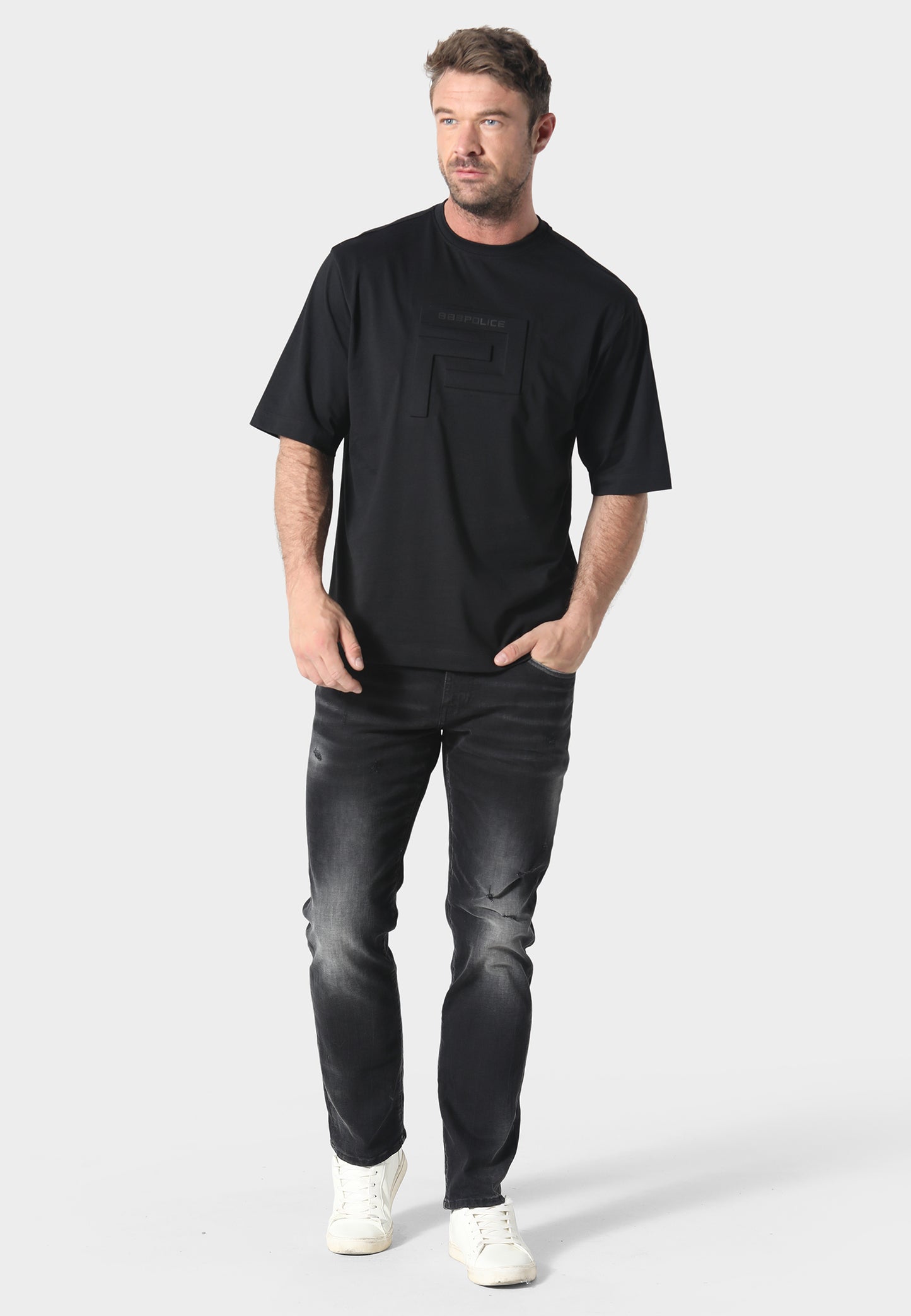 Embo Black T-Shirt