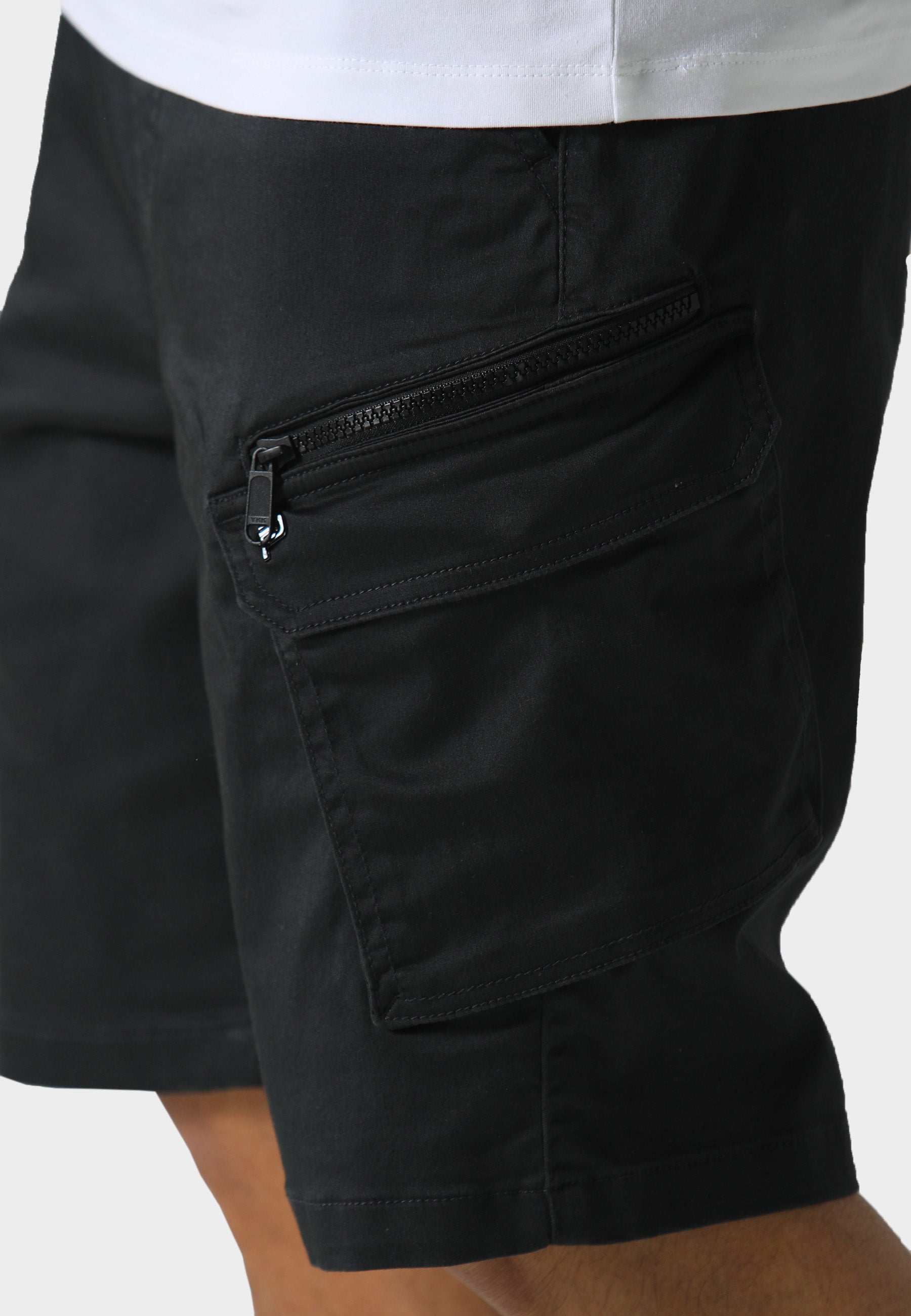 Eythorn Charcoal Cargo Shorts